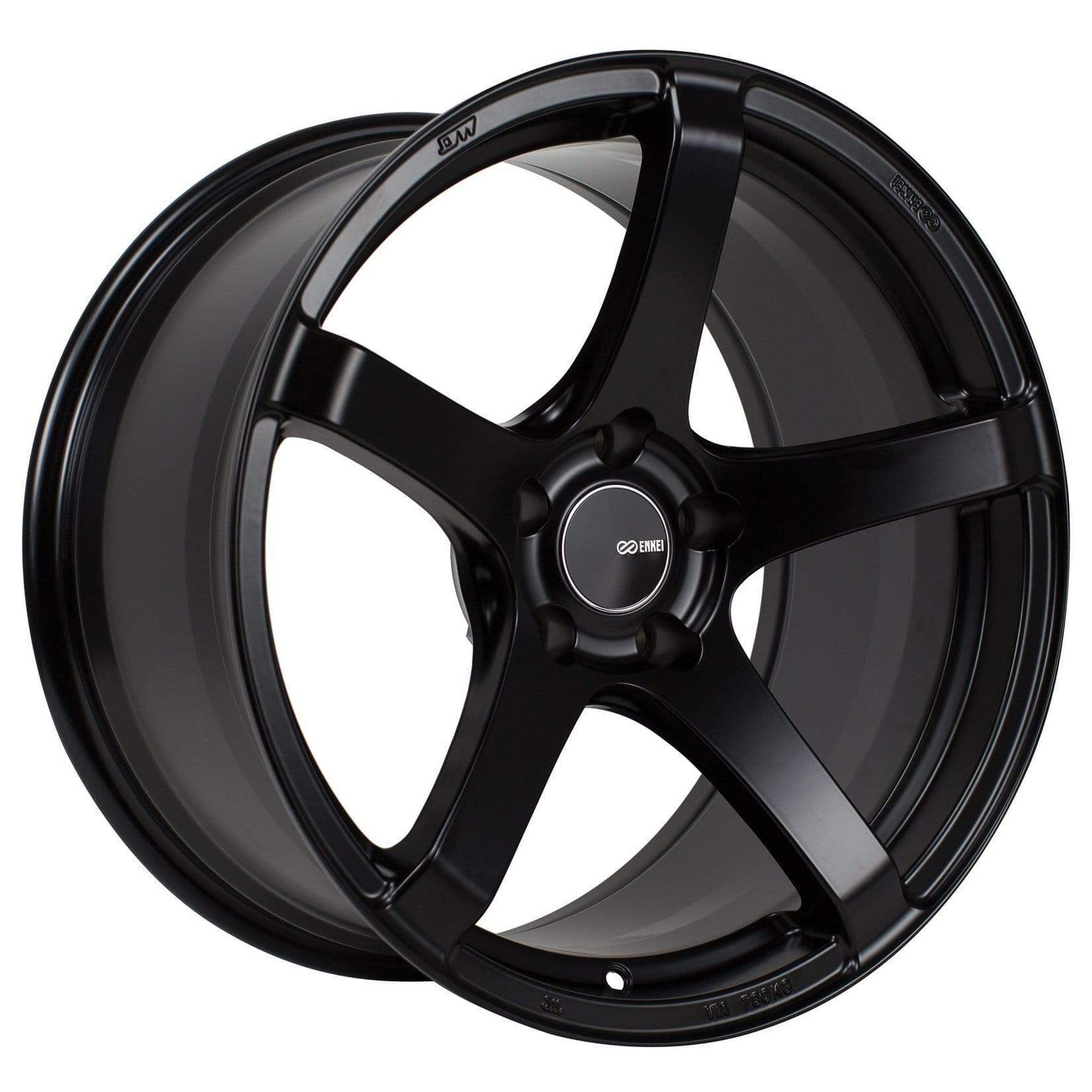 Enkei Kojin 17x8 45 5x112 Matte Black | 476-780-4445BK