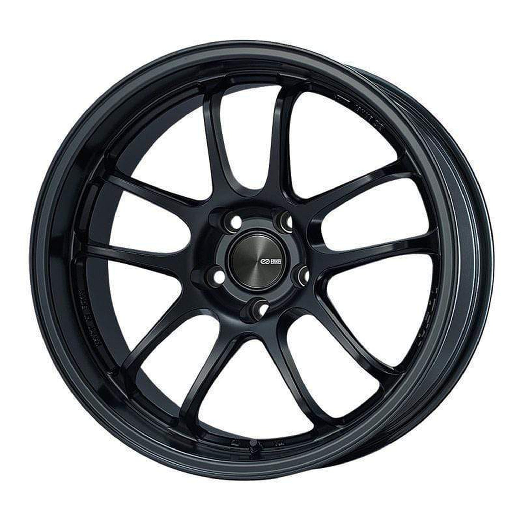 Enkei PF01EVO 18x10.5 15 5x114.3 75 Matte Black | 489-8105-6515BK
