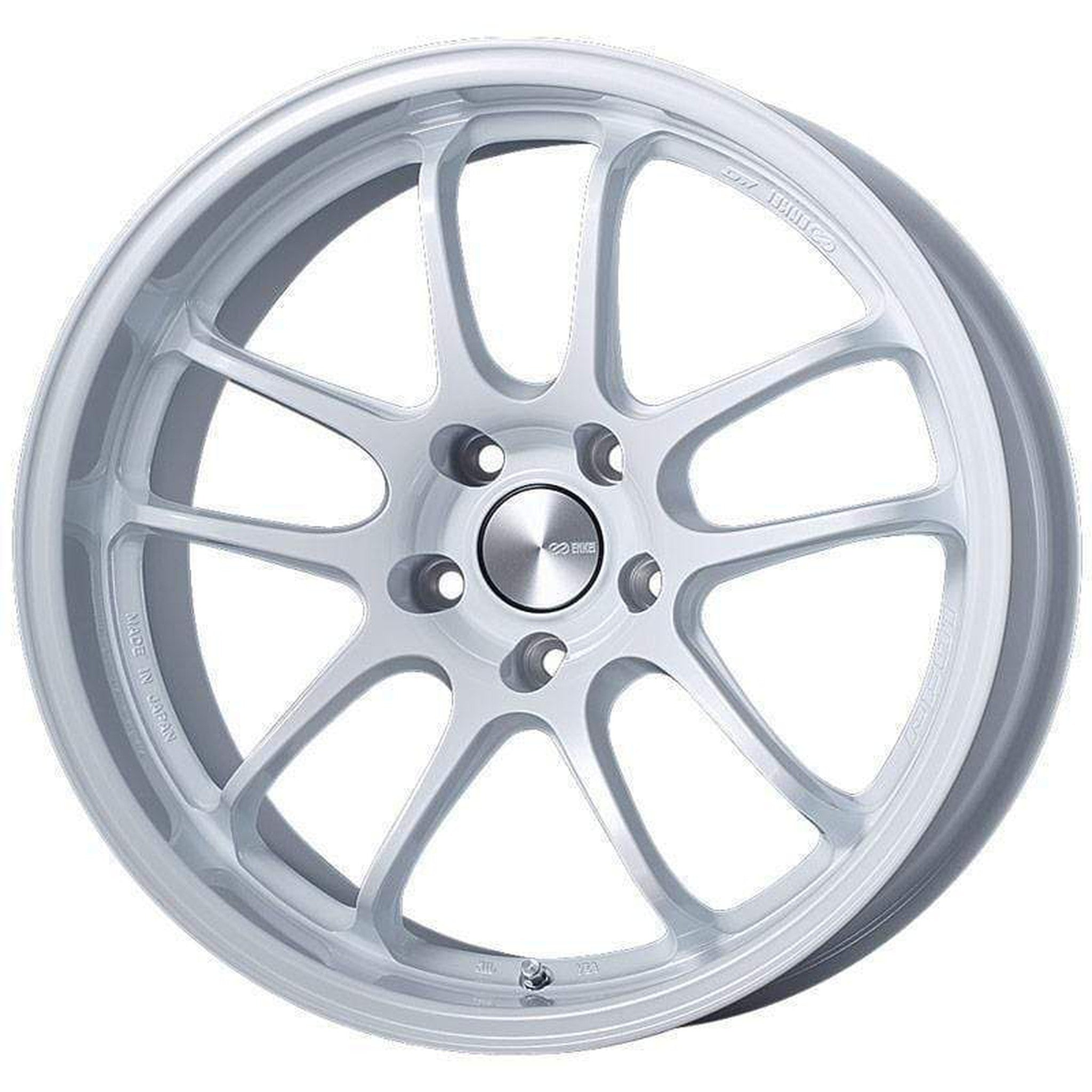 Enkei PF01EVO 18x9 25 5x114.3 75 Pearl White | 489-890-6525WP