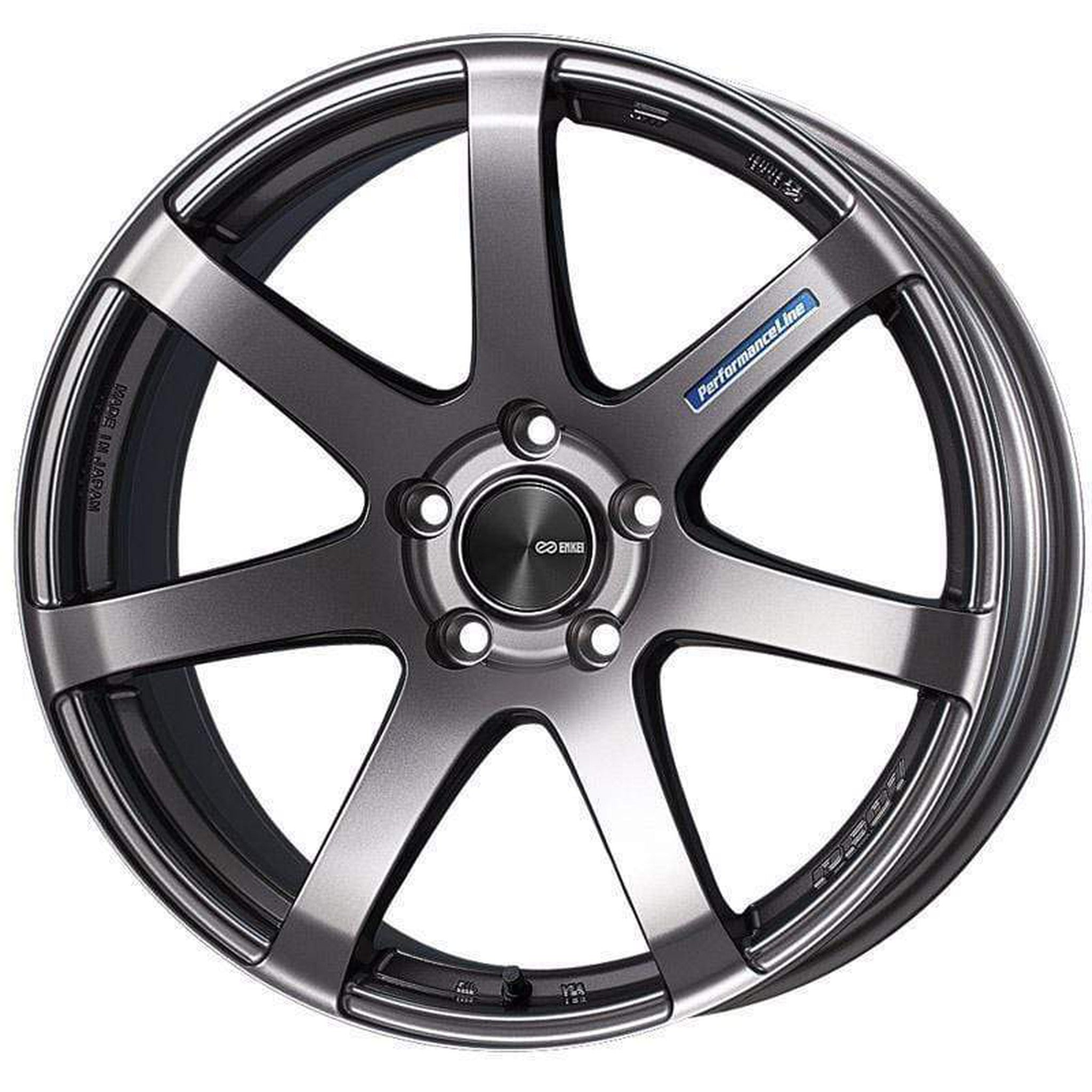 Enkei PF07 18x8 5x114.3 35 Dark Silver ** | 490-880-6535DS
