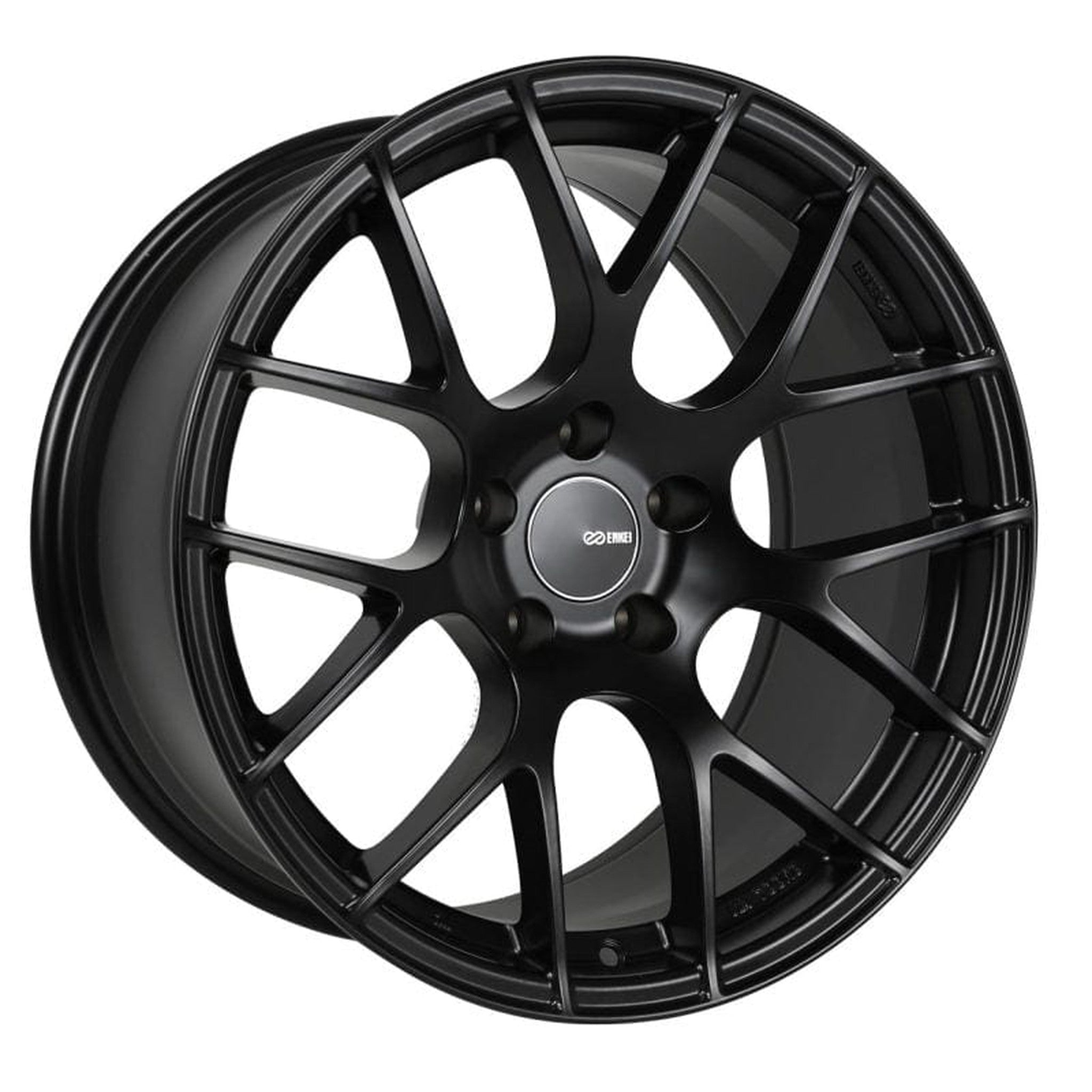 Enkei Raijin 19x8 42 5x120 Hub Black | 467-980-1242BK