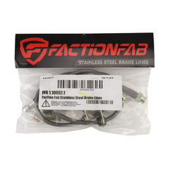 FactionFab Front Stainless Steel Brake Lines Scion FR-S 2013-2016 / Subaru BRZ 2013+ / Toyota 86 2017+