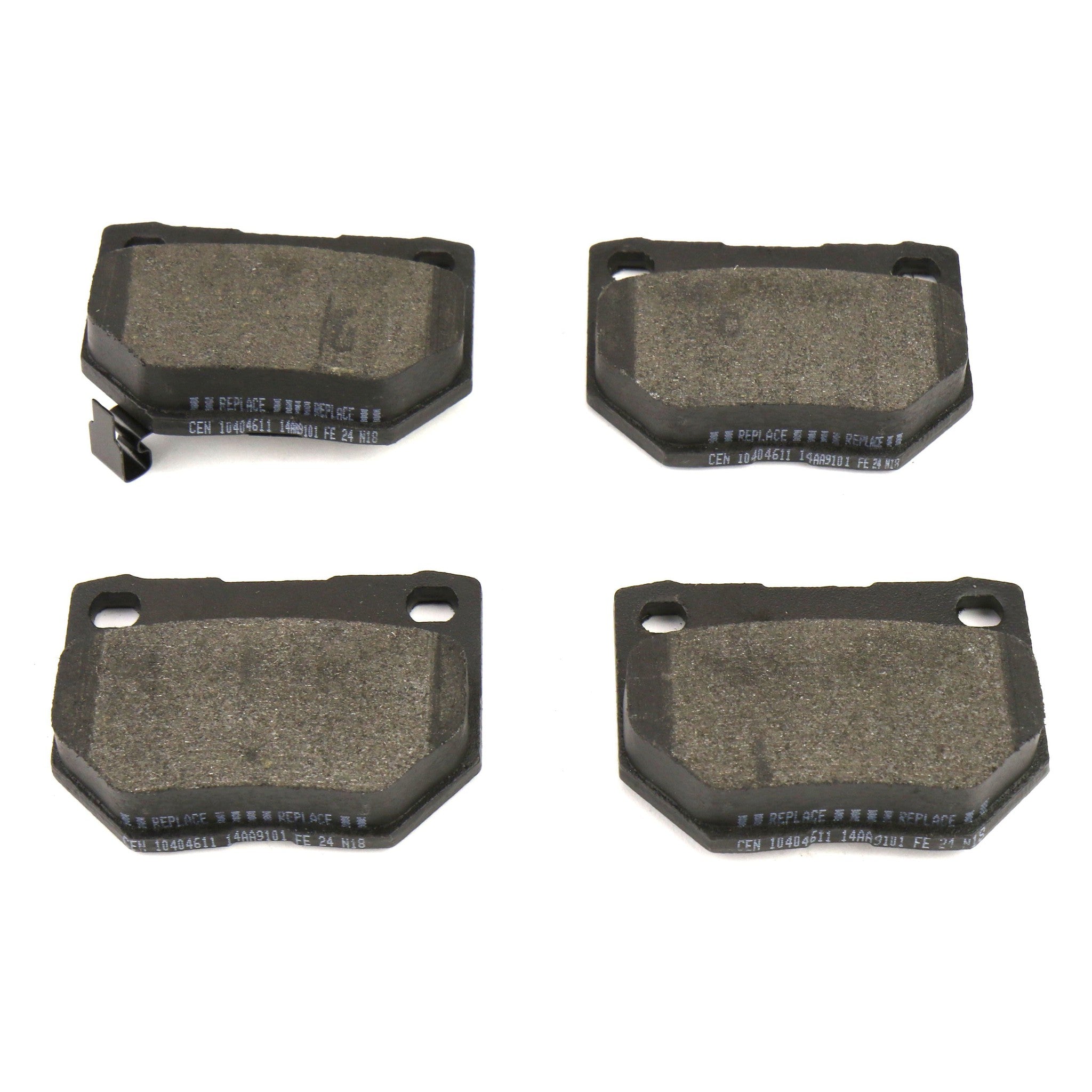FactionFab Rear Brake Pads Subaru WRX 2006-2007