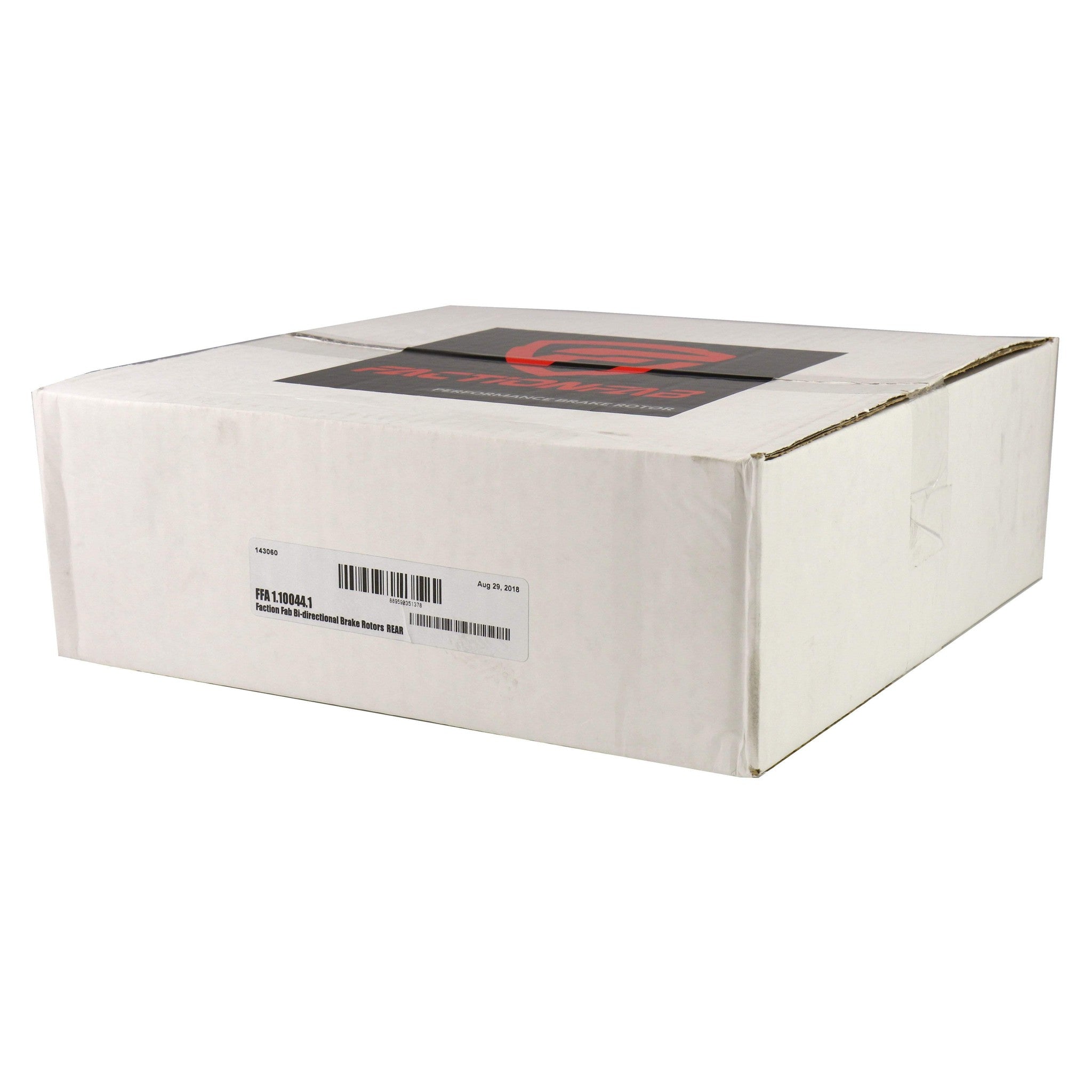 FactionFab Slotted Rear Brake Rotor Subaru WRX 2008-2014