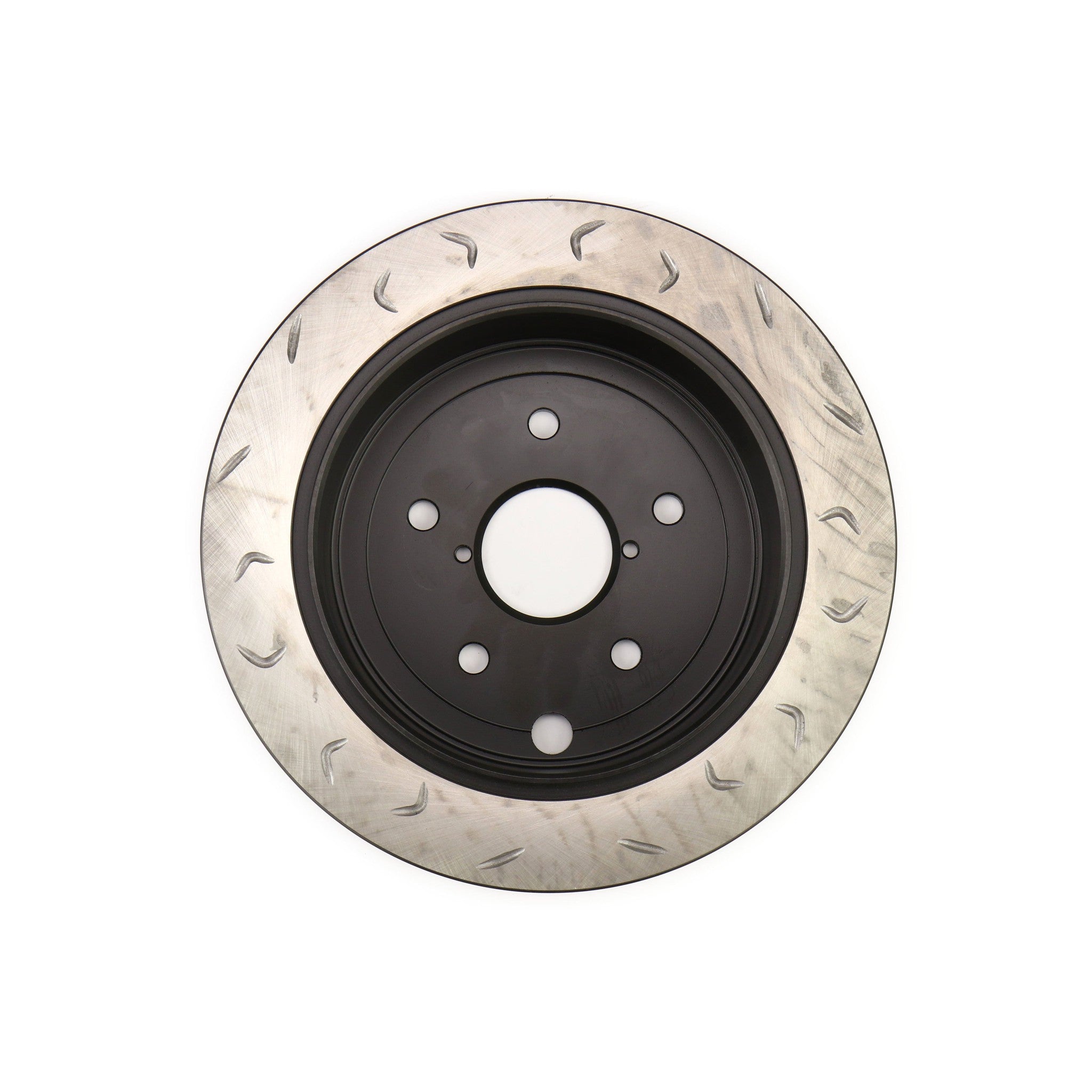 FactionFab Slotted Rear Brake Rotor Subaru WRX 2015-2021 w/o Eyesight Tech | FFA1.10046.1