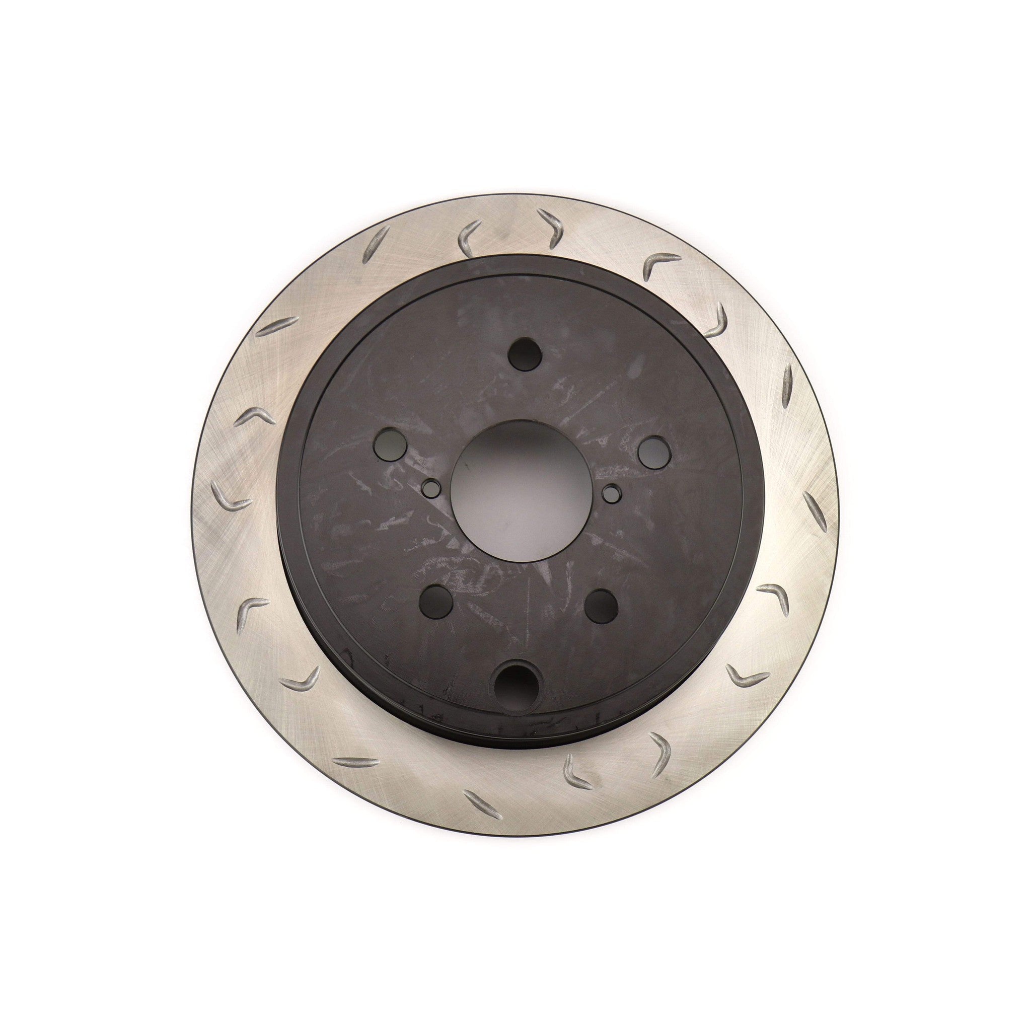 FactionFab Slotted Rear Brake Rotor Subaru WRX 2015-2021 w/o Eyesight Tech | FFA1.10046.1