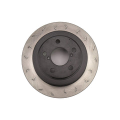FactionFab Swept Slot Bi-Directional Brake Rotor Pair Rear Subaru WRX 2002-2005 | 1.10035.1-G