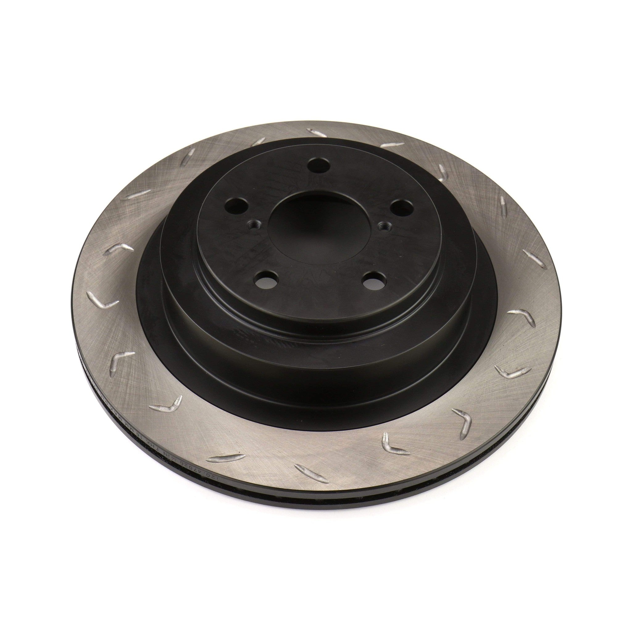 FactionFab Swept Slot Bi-Directional Brake Rotor Pair Rear WRX 2006-2007 / Legacy GT 2005-2009