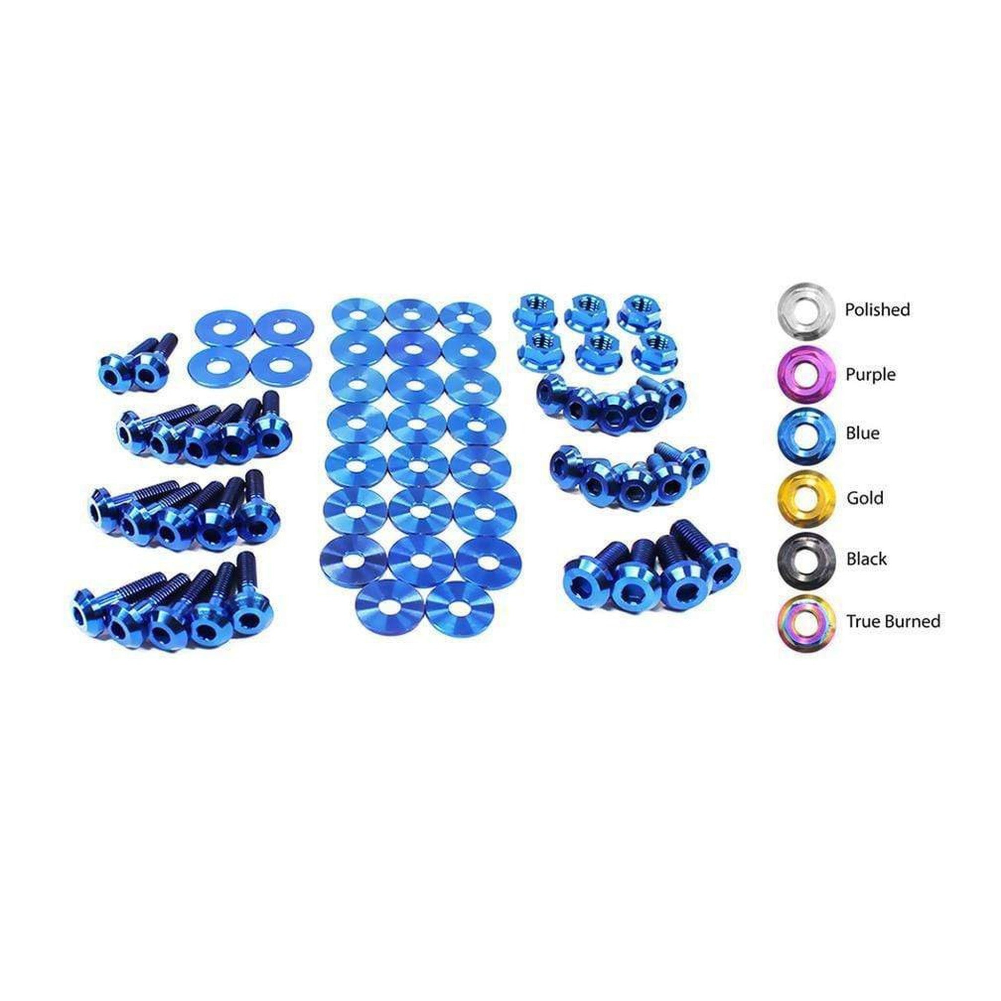 Fast Turn Fittings Infiniti G37 Coupe and Sedan (2008-2013) V36 Titanium Engine Bay Kit