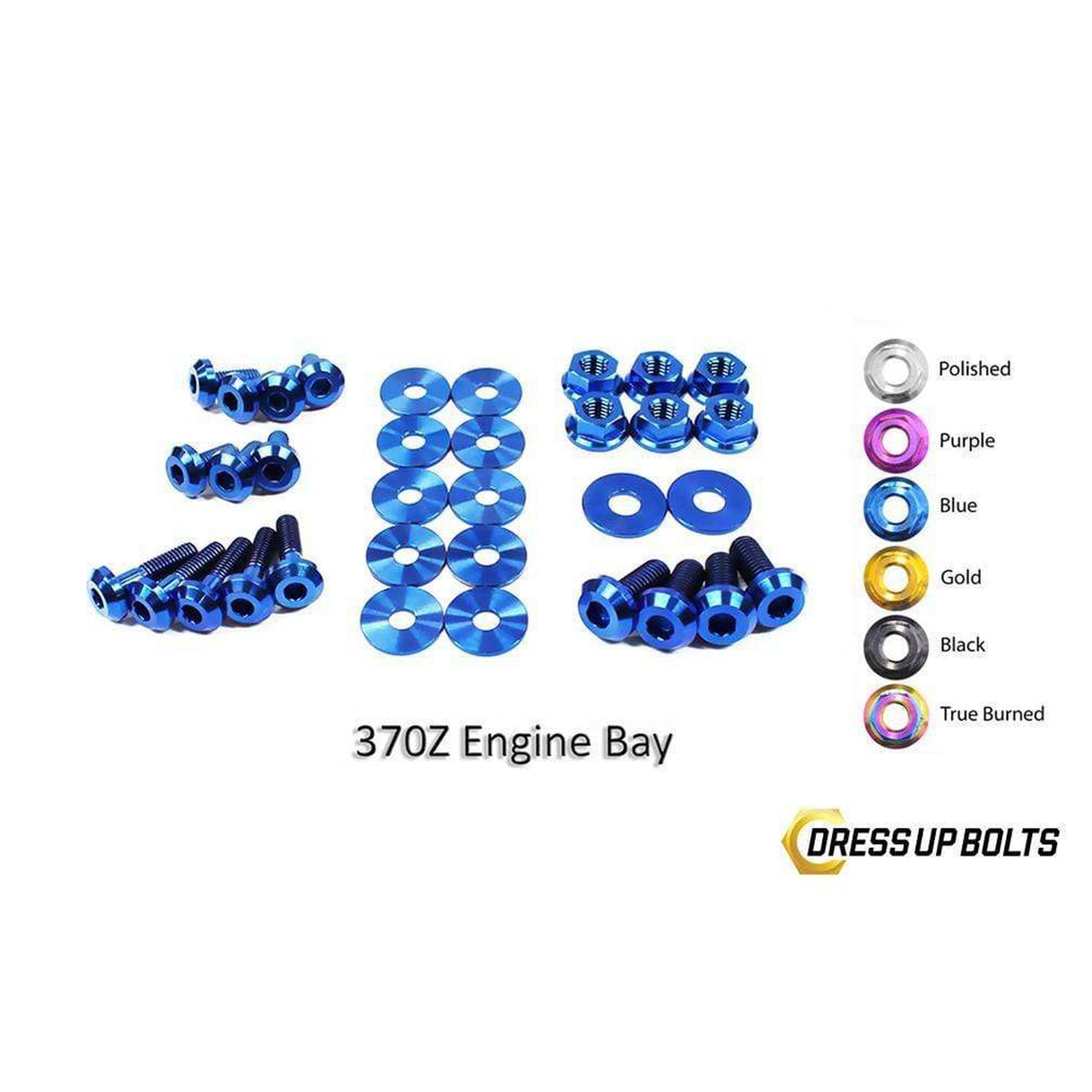 Fast Turn Fittings Nissan 370Z (2009-2019) Z34 Titanium Engine Bay Kit