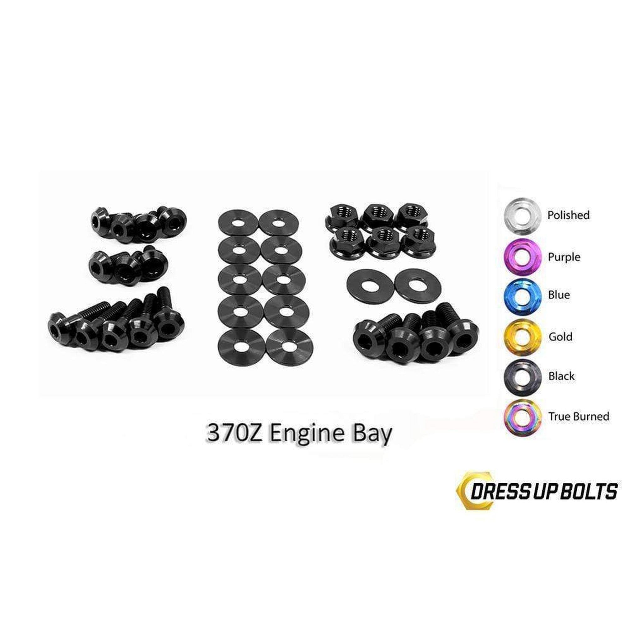 Fast Turn Fittings Nissan 370Z (2009-2019) Z34 Titanium Engine Bay Kit
