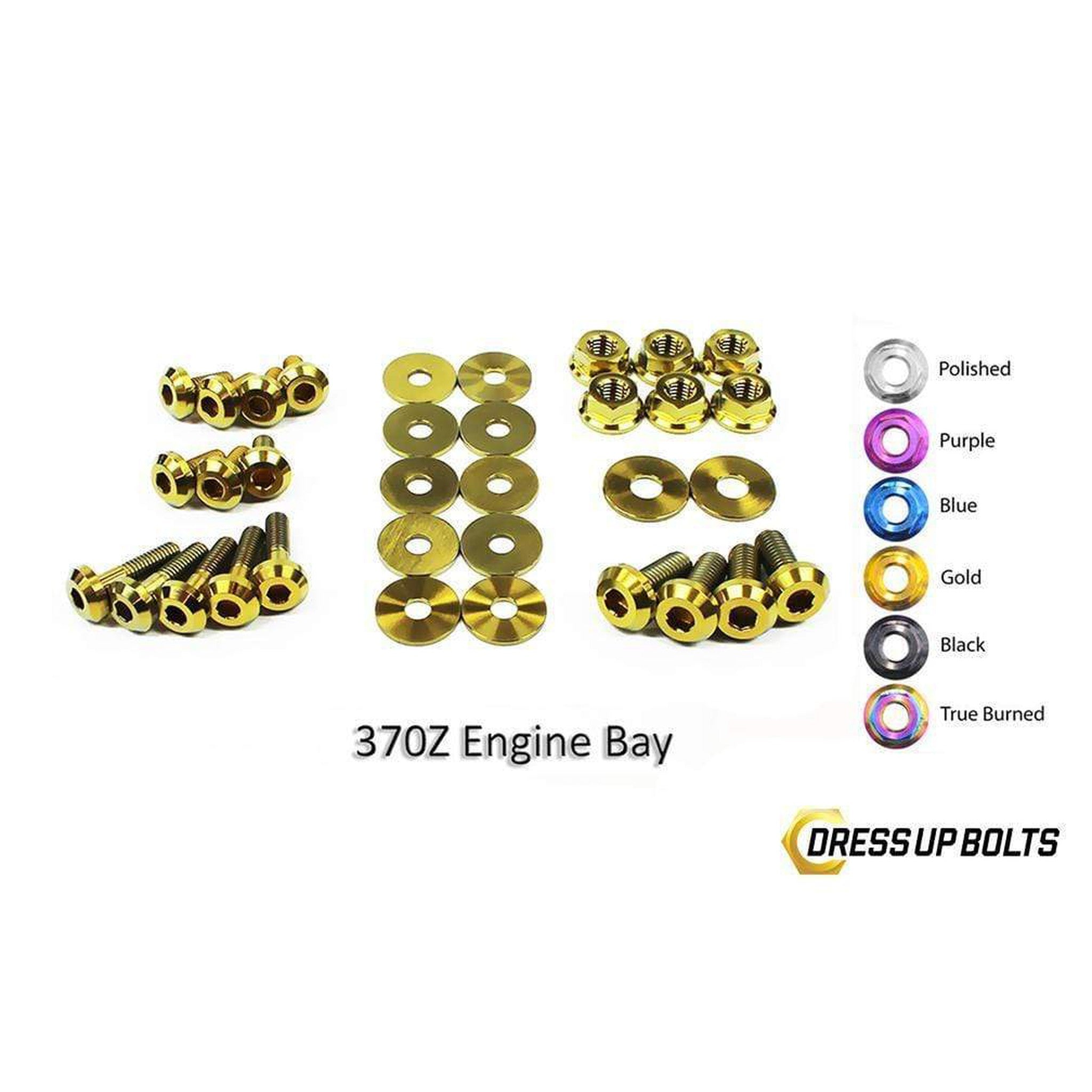 Fast Turn Fittings Nissan 370Z (2009-2019) Z34 Titanium Engine Bay Kit