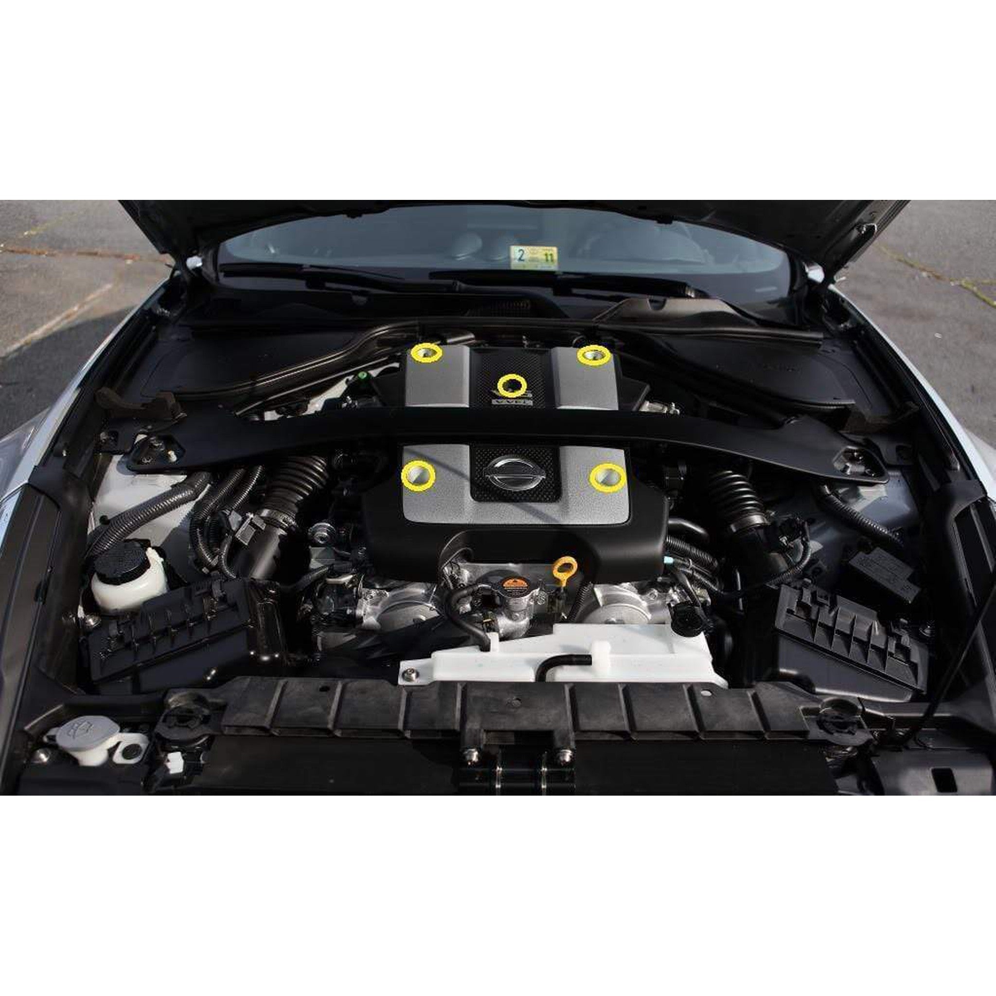 Fast Turn Fittings Nissan 370Z (2009-2019) Z34 Titanium Engine Cover Kit