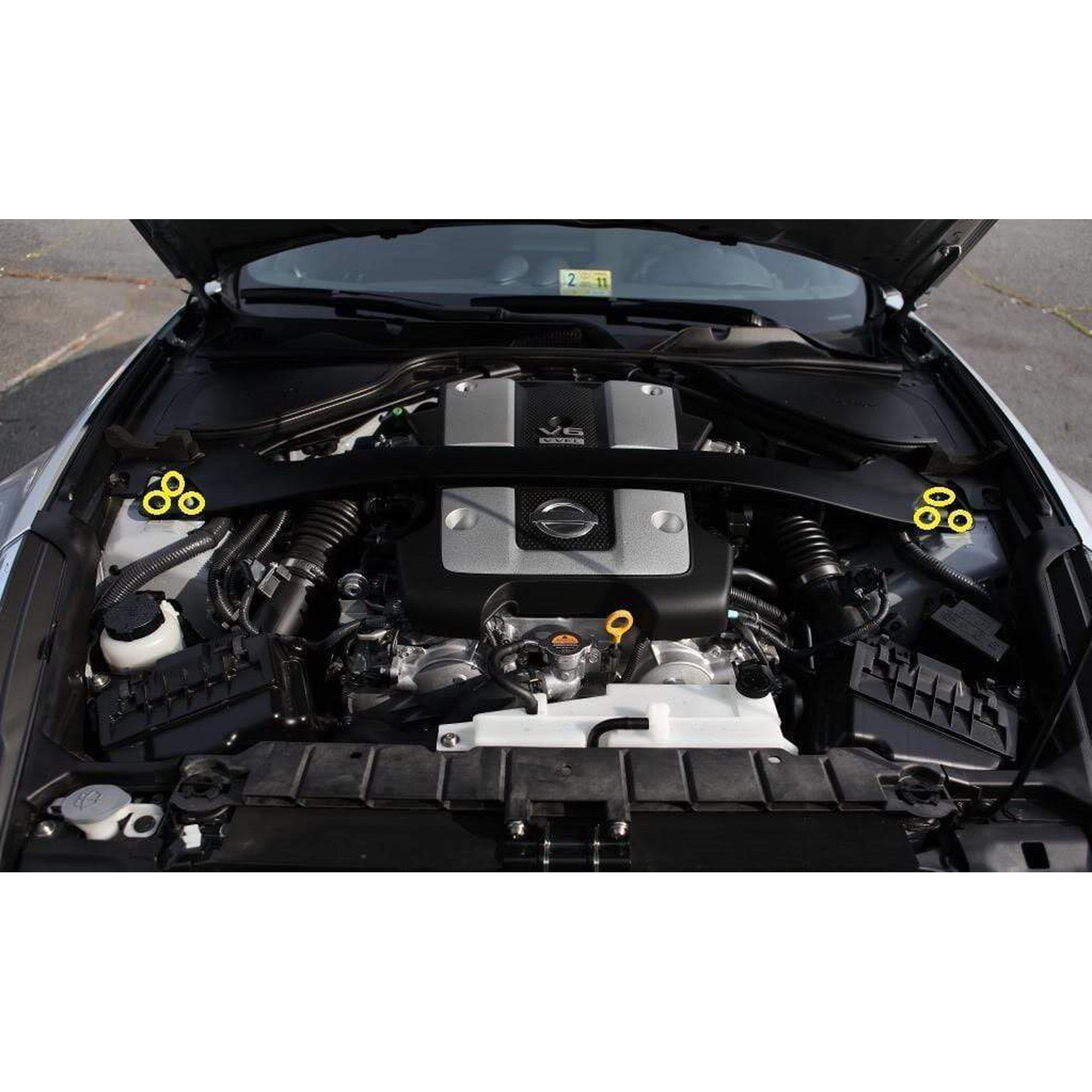 Fast Turn Fittings Nissan 370Z (2009-2019) Z34 Titanium Strut Tower Bar Kit