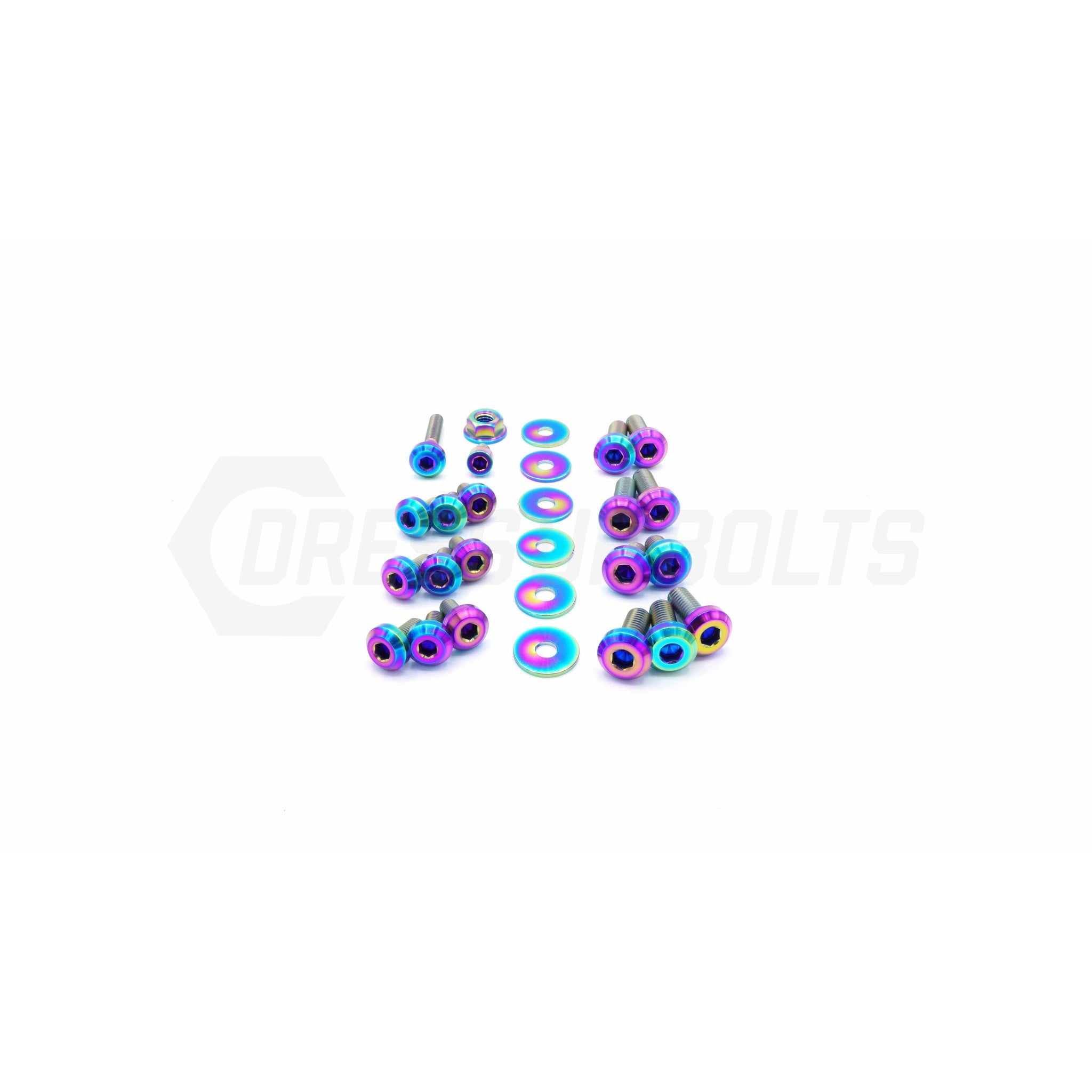 Fast Turn Fittings Stage 1 Titanium Hardware Engine Kit Subaru STI EJ257 Engine 2008-2021