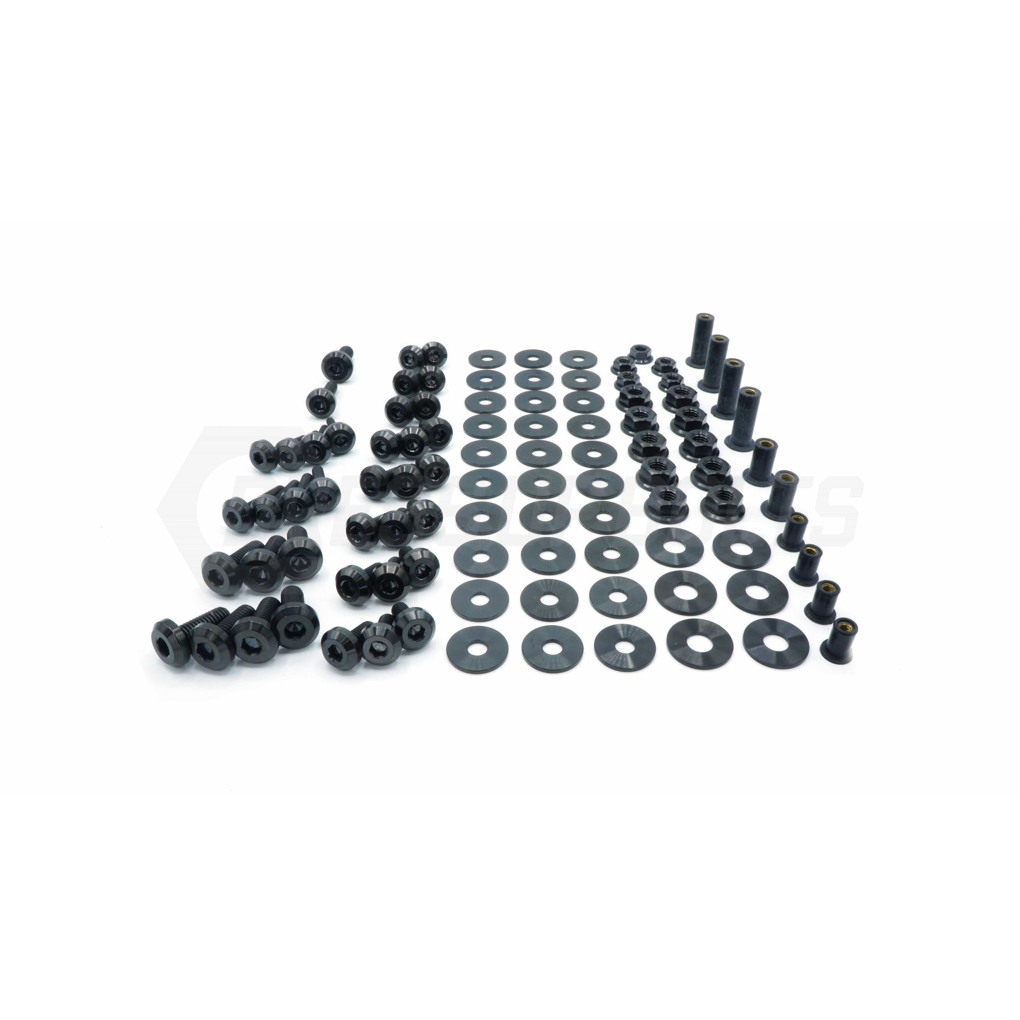 Fast Turn Fittings Stage 2 Titanium Hardware Engine Bay Kit Subaru WRX / STI 2015-2021