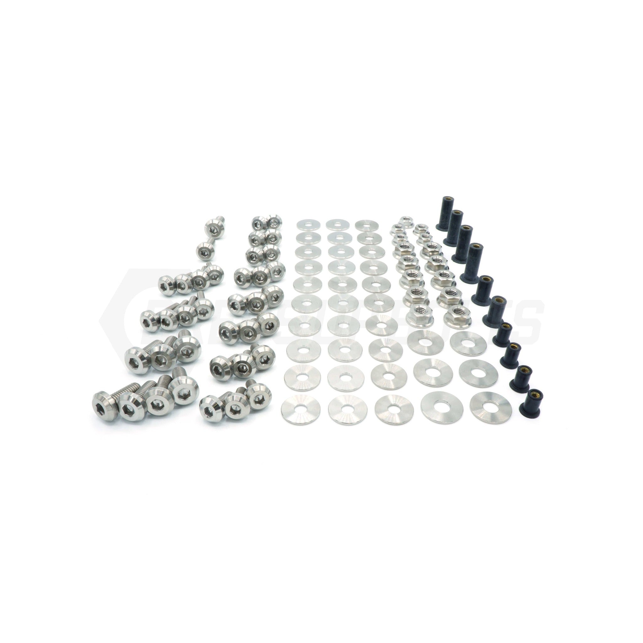 Fast Turn Fittings Stage 2 Titanium Hardware Engine Bay Kit Subaru WRX / STI 2015-2021