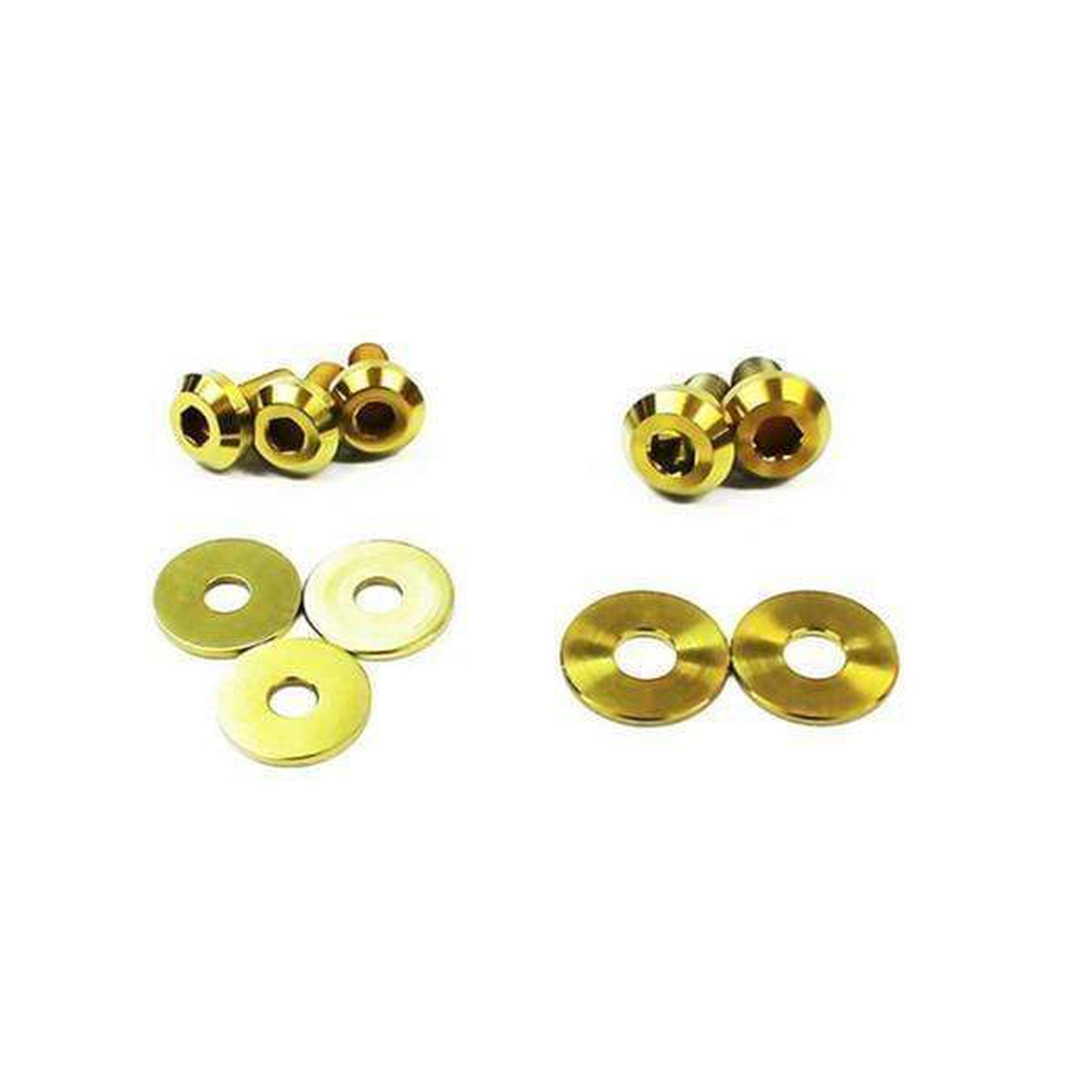 Fast Turn Fittings Titanium 10pc Engine Kit Subaru WRX 2015-2021