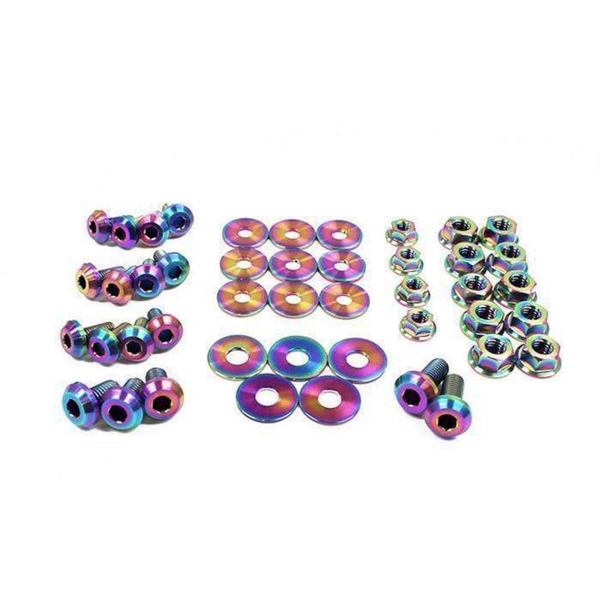 Fast Turn Fittings Titanium 48pc Engine Bay Kit Subaru WRX / STI 2015-2021 VA