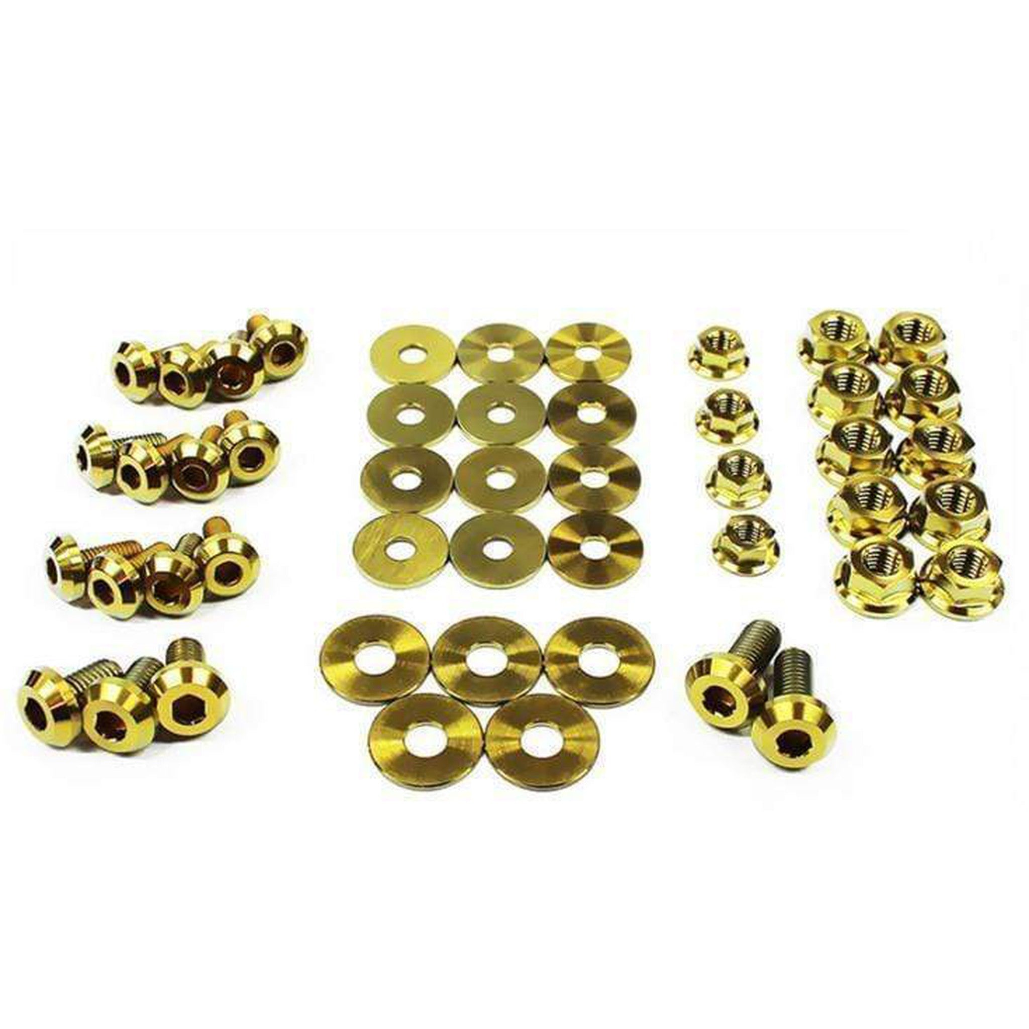Fast Turn Fittings Titanium 48pc Engine Bay Kit Subaru WRX / STI 2015-2021 VA