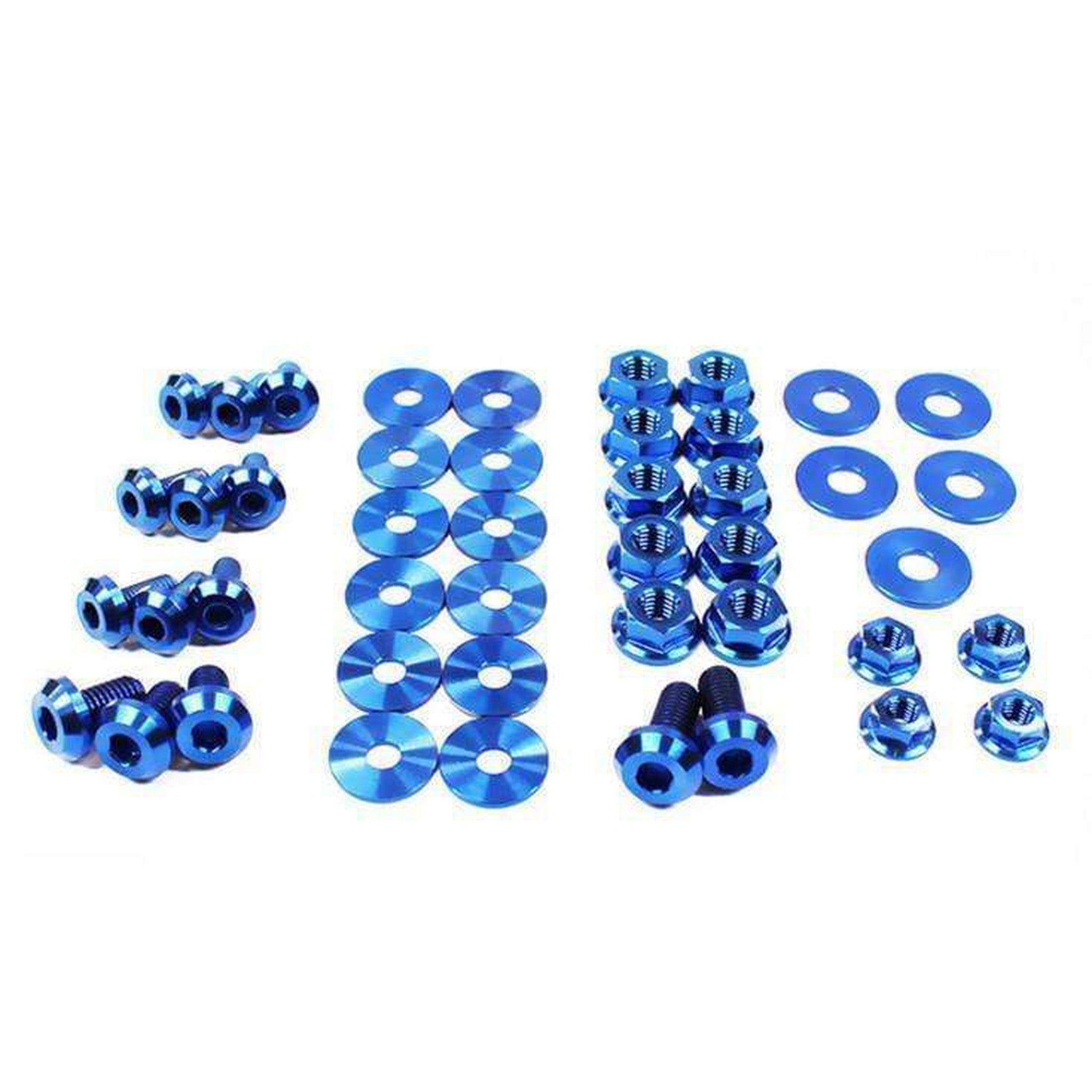 Fast Turn Fittings Titanium 48pc Engine Bay Kit Subaru WRX / STI 2015-2021 VA