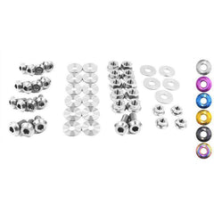 Fast Turn Fittings Titanium 48pc Engine Bay Kit Subaru WRX / STI 2015-2021 VA