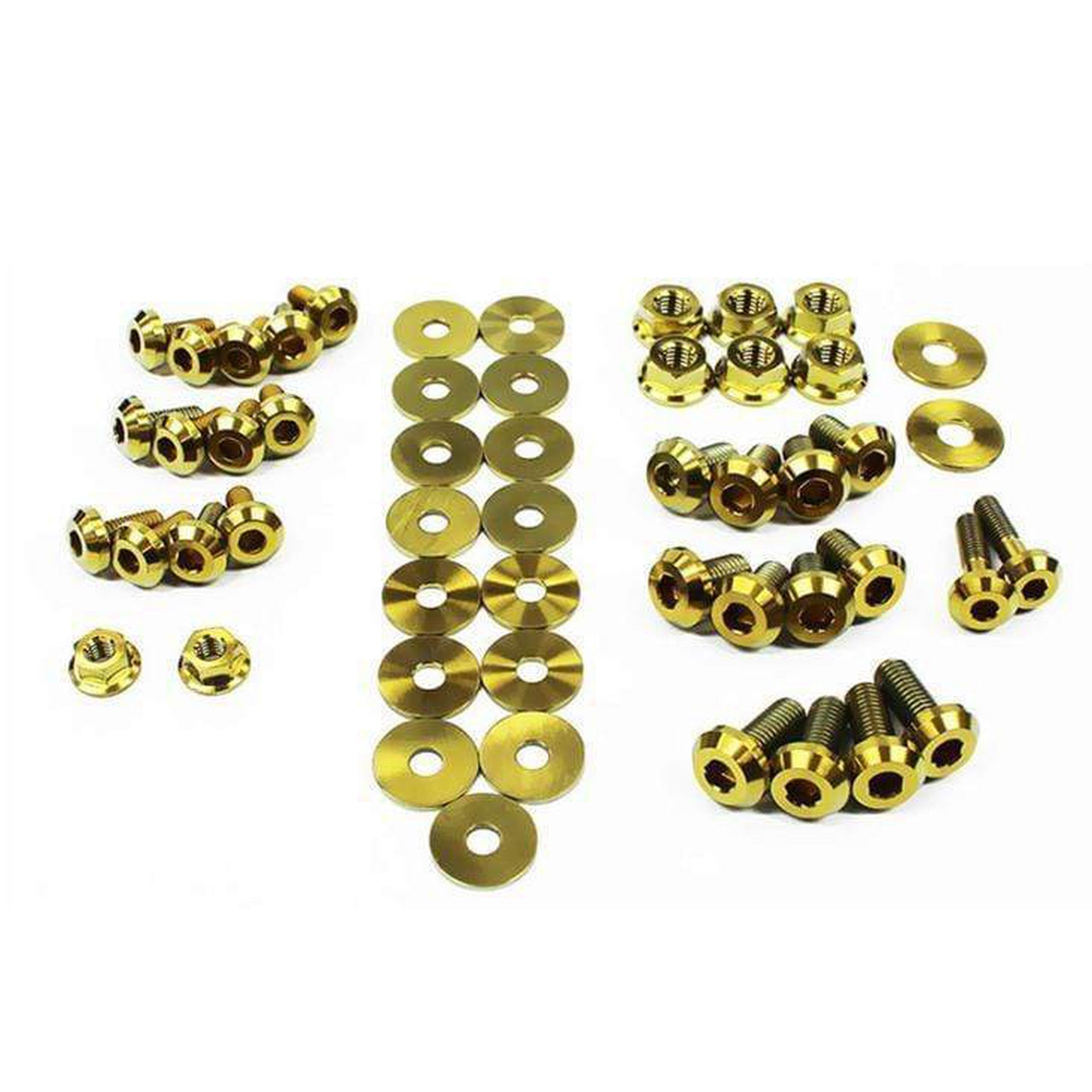 Fast Turn Fittings Titanium Engine Bay Kit Subaru WRX / STI 2004-2005