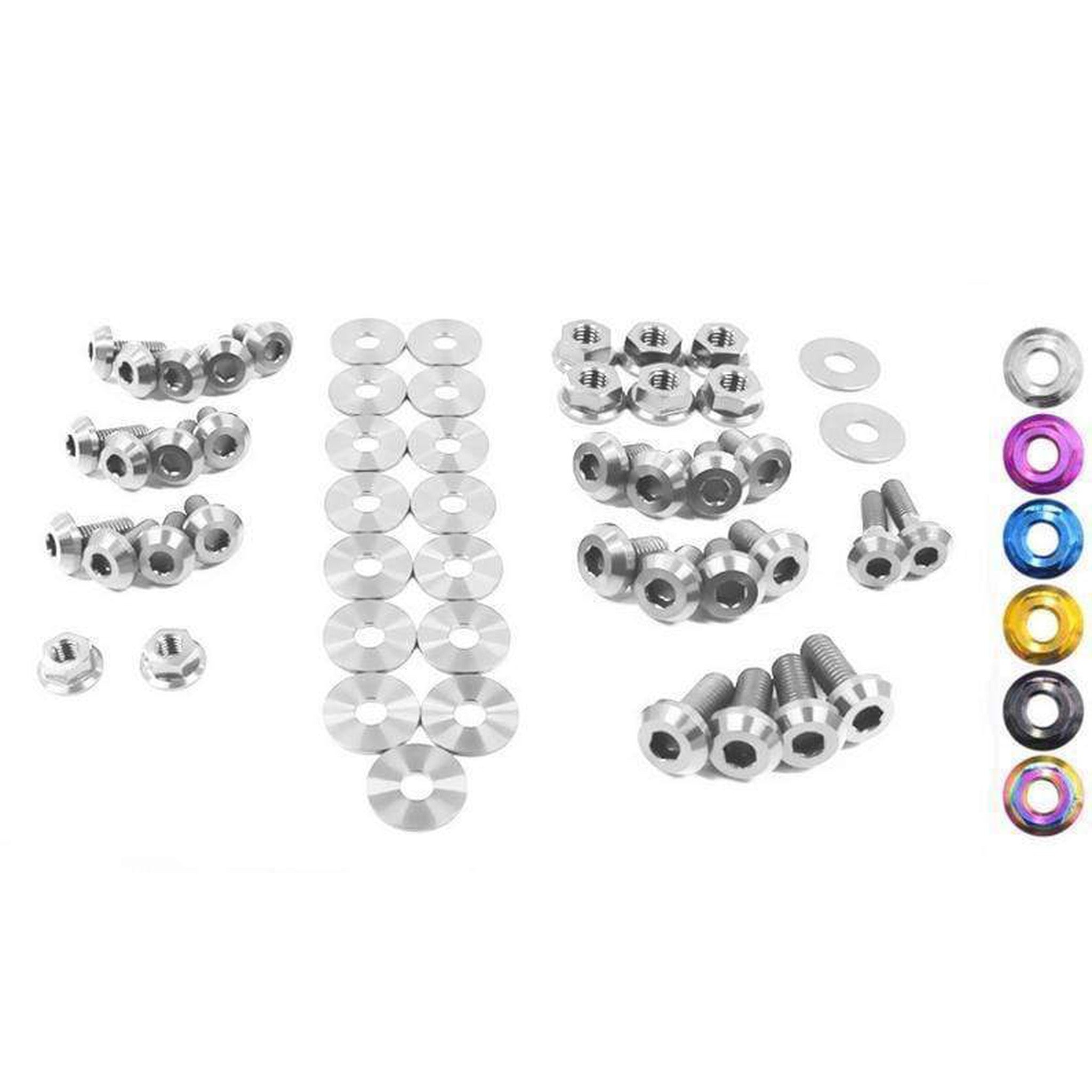 Fast Turn Fittings Titanium Engine Bay Kit Subaru WRX / STI 2004-2005