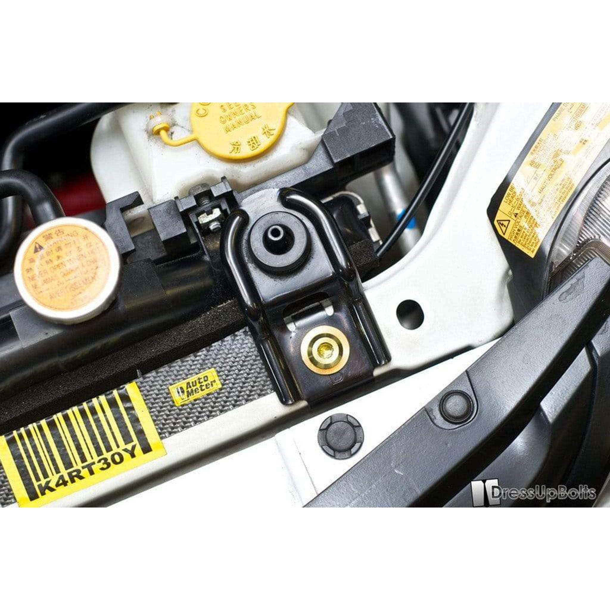Fast Turn Fittings Titanium Engine Bay Kit Subaru WRX / STI 2008-2014