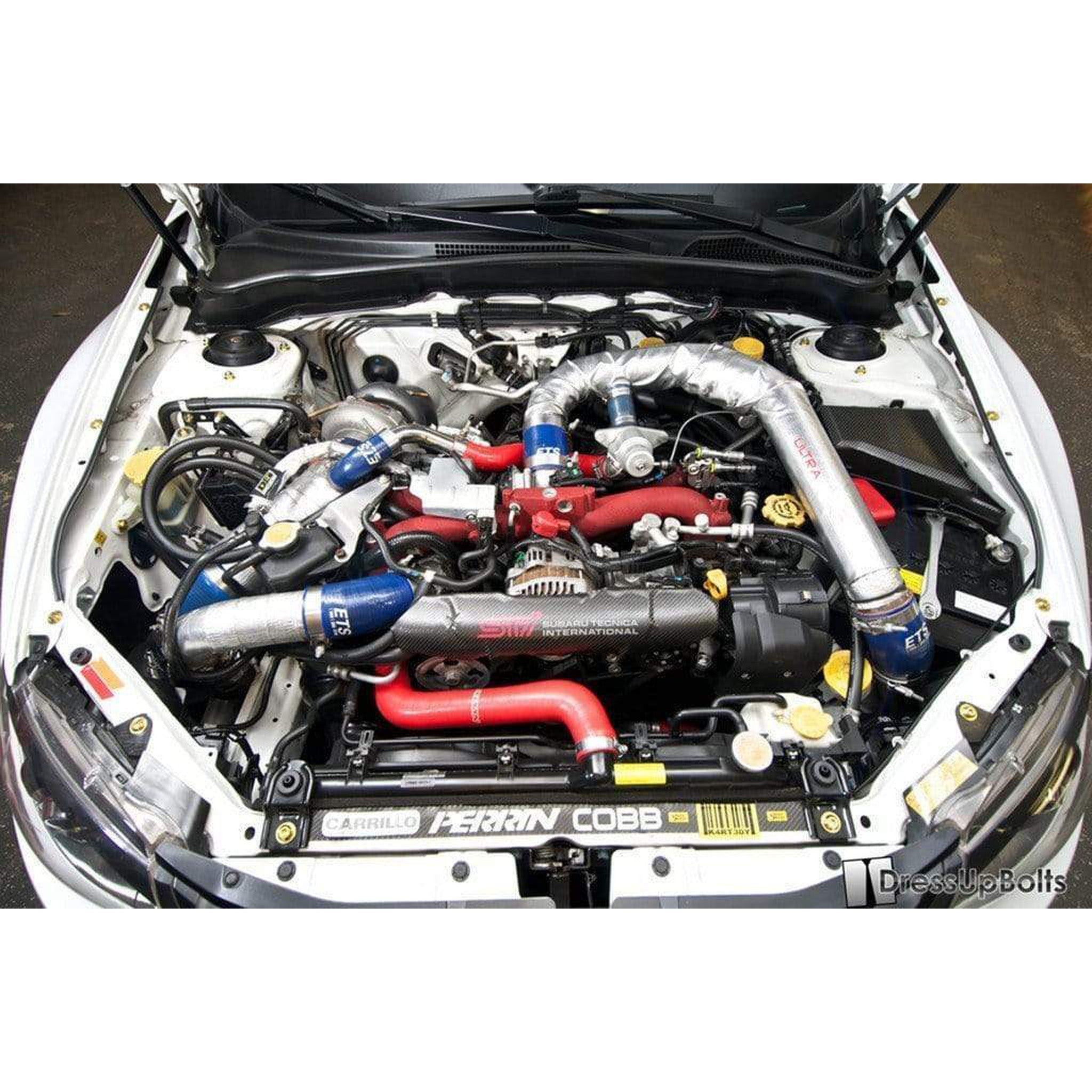 Fast Turn Fittings Titanium Engine Bay Kit Subaru WRX / STI 2008-2014