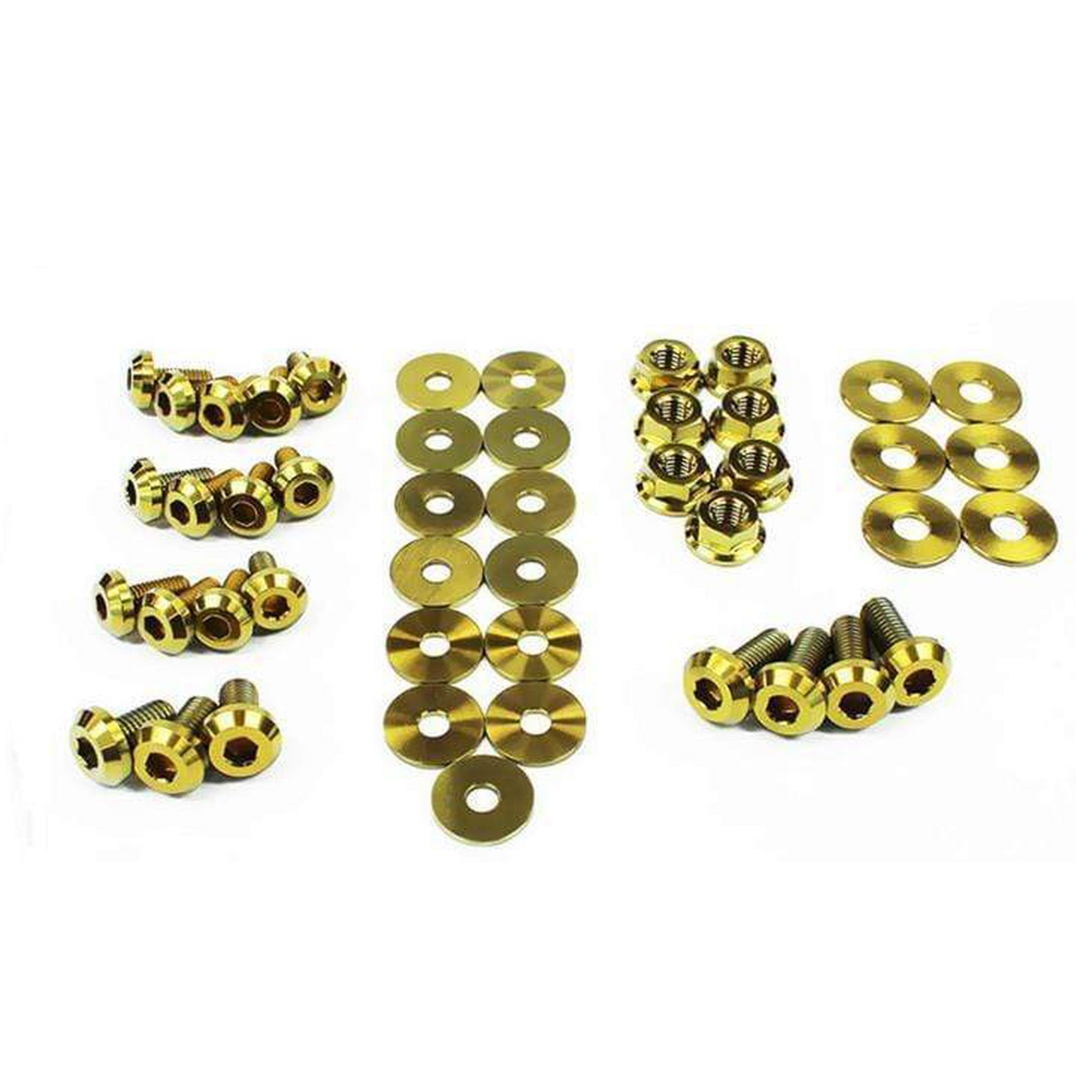 Fast Turn Fittings Titanium Engine Bay Kit Subaru WRX / STI 2008-2014