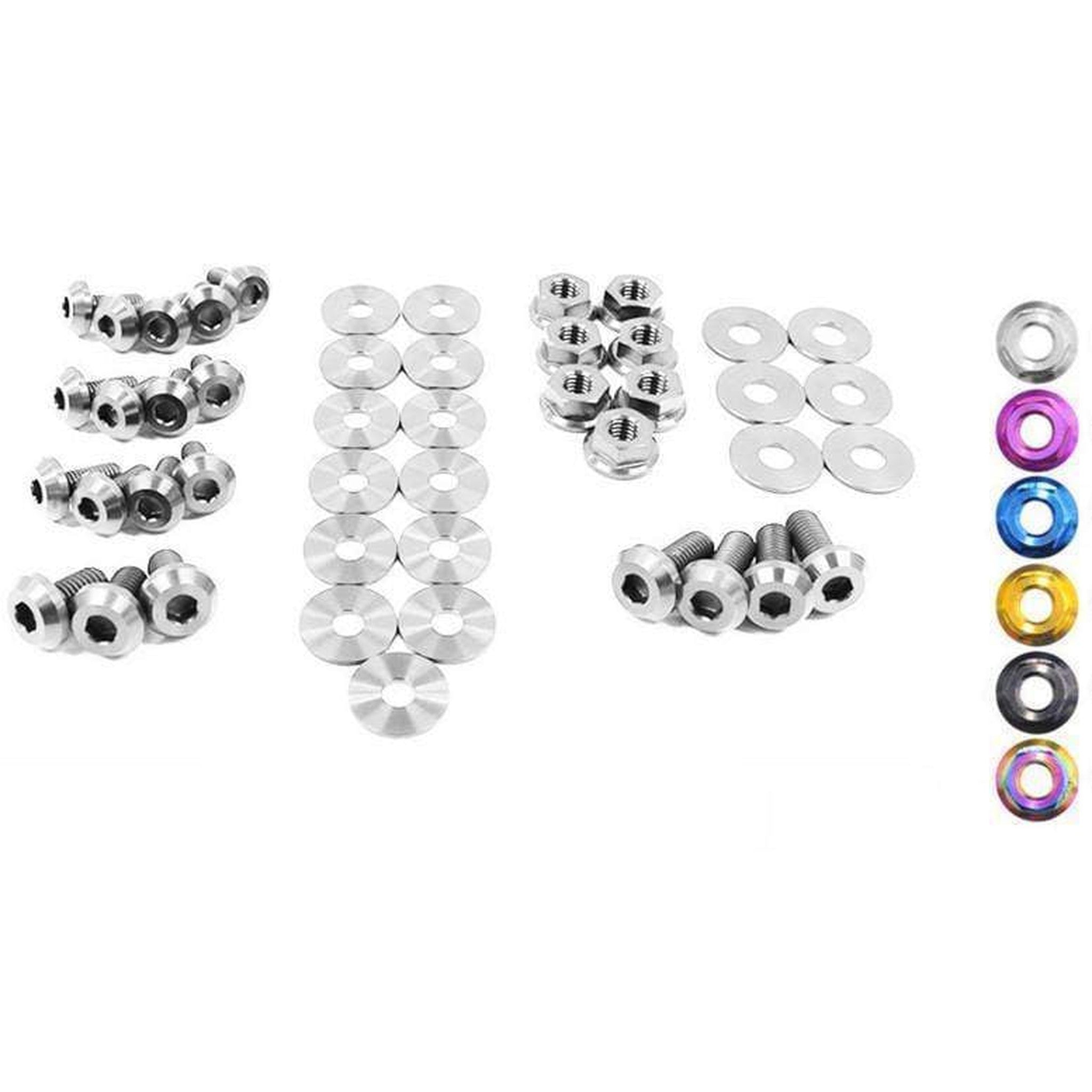 Fast Turn Fittings Titanium Engine Bay Kit Subaru WRX / STI 2008-2014
