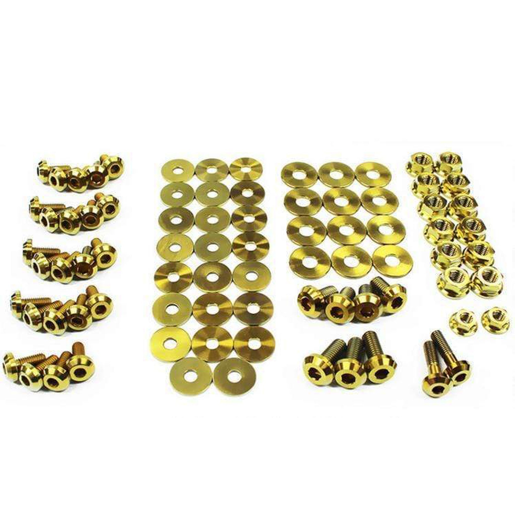 Fast Turn Fittings Titanium Full Engine Bay Kit Scion FR-S 2013-2016