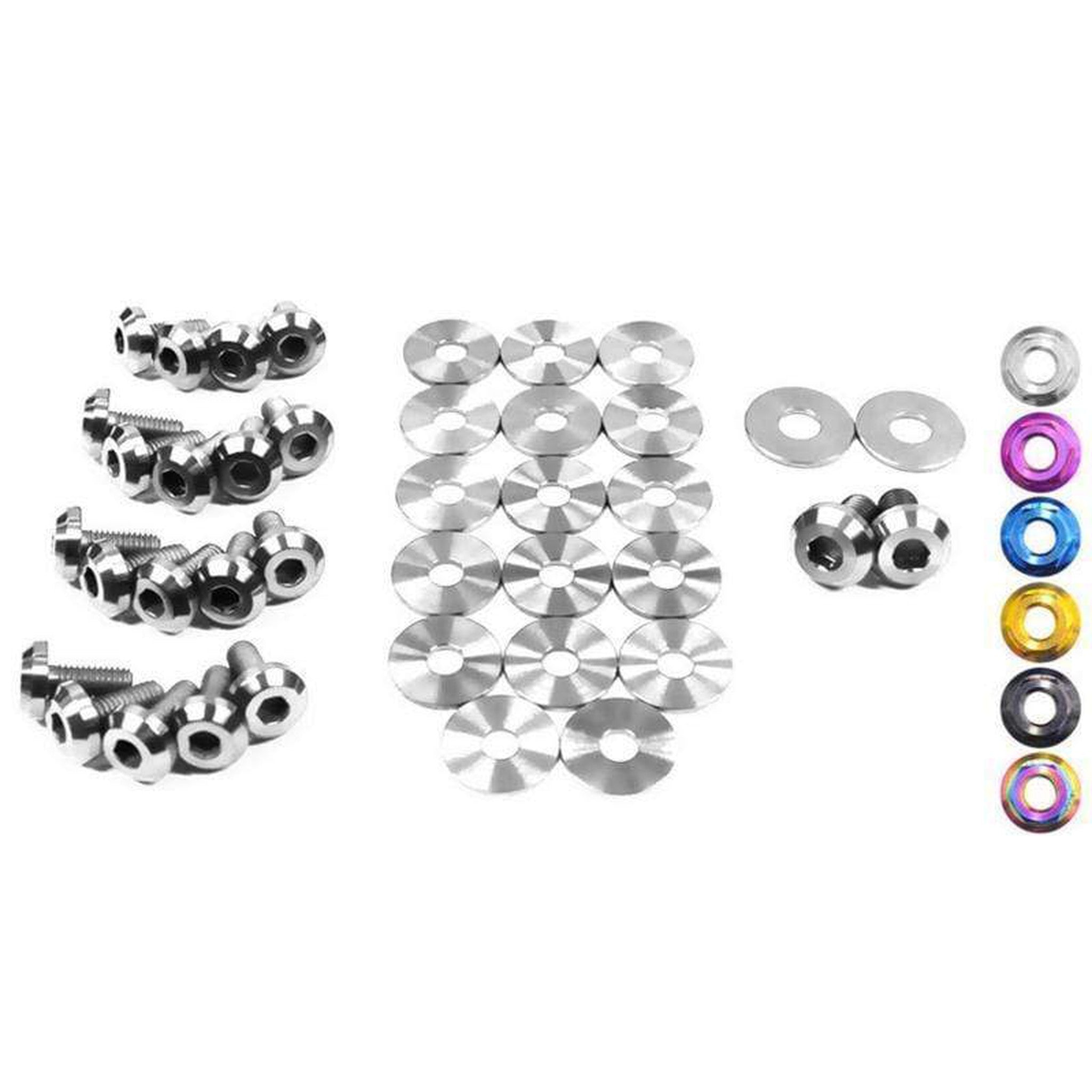 Fast Turn Fittings Titanium Partial Engine Bay Kit Scion FR-S 2013-2016