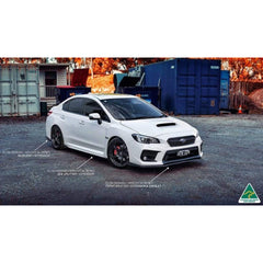 Flow Designs Adjustable Side Splitter Winglets Subaru WRX / STI 2015-2021