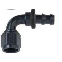 Fragola -10AN Push-Lite End 90 Degree - Black