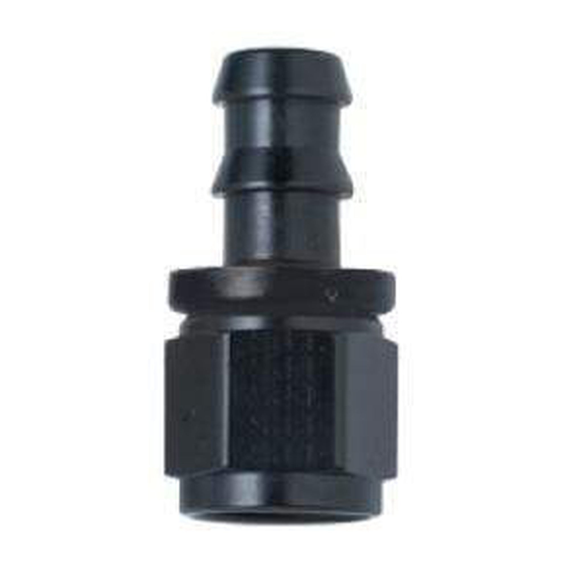 Fragola -10AN Push-Lite End Straight - Black