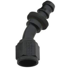 Fragola -6AN Push-Lite End 30 Degree - Black