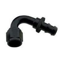 Fragola -8AN Push-Lite End 120 Degree - Black