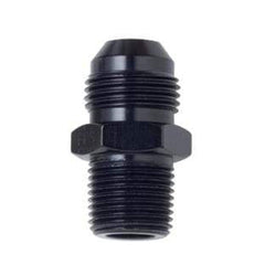 Fragola -8AN x 1/2 NPT Straight Adapter - Black