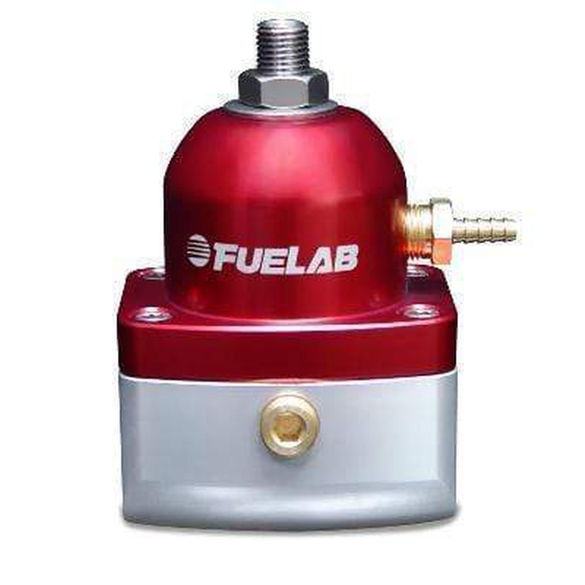Fuelab 51501 Series Adjustable Fuel Pressure Regulator; EFI Red | 51501-4