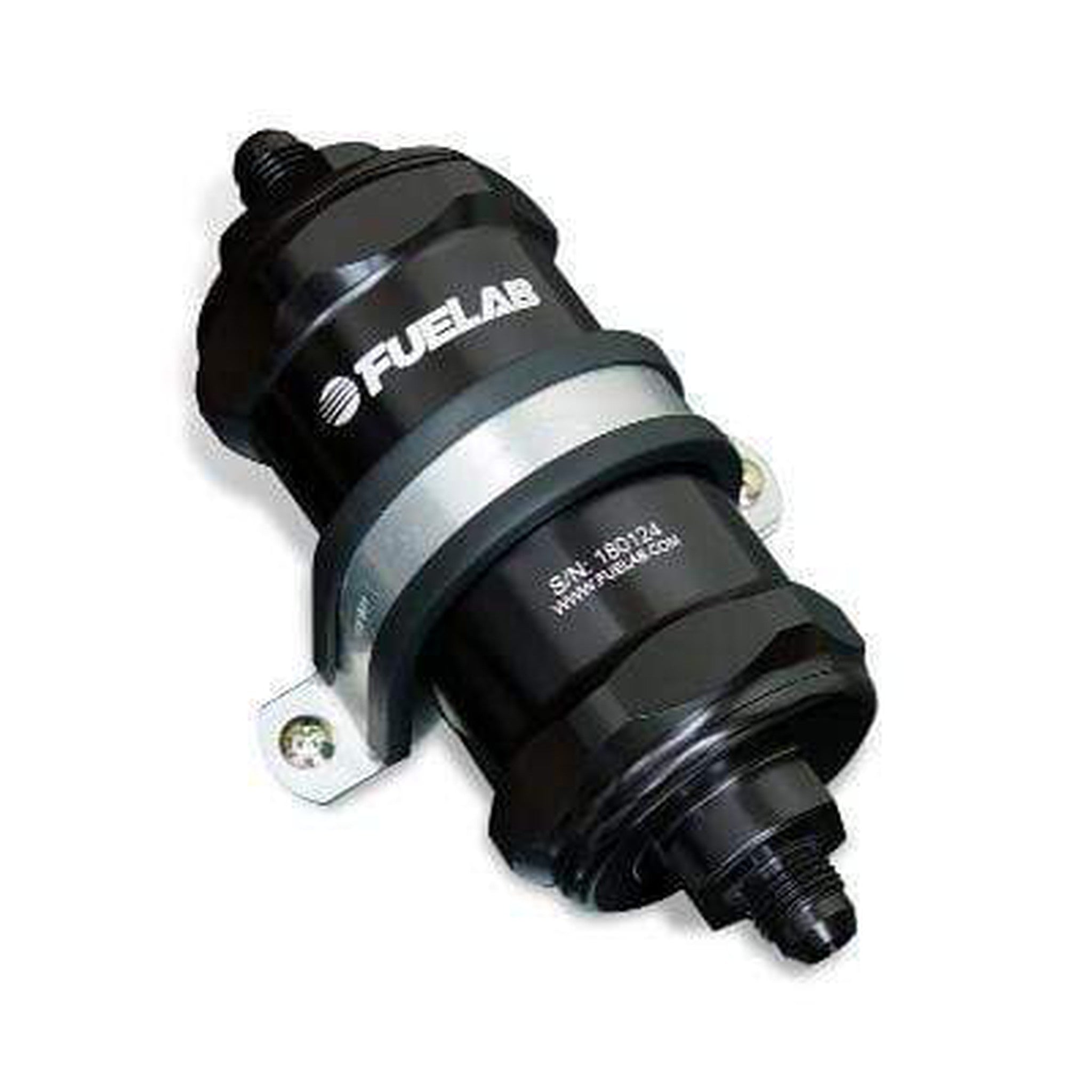 Fuelab 81801 In-Line Fuel Filter Black | 81801-1