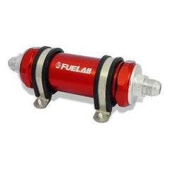Fuelab 82811 In-Line Fuelab Filter Red | 82811-2
