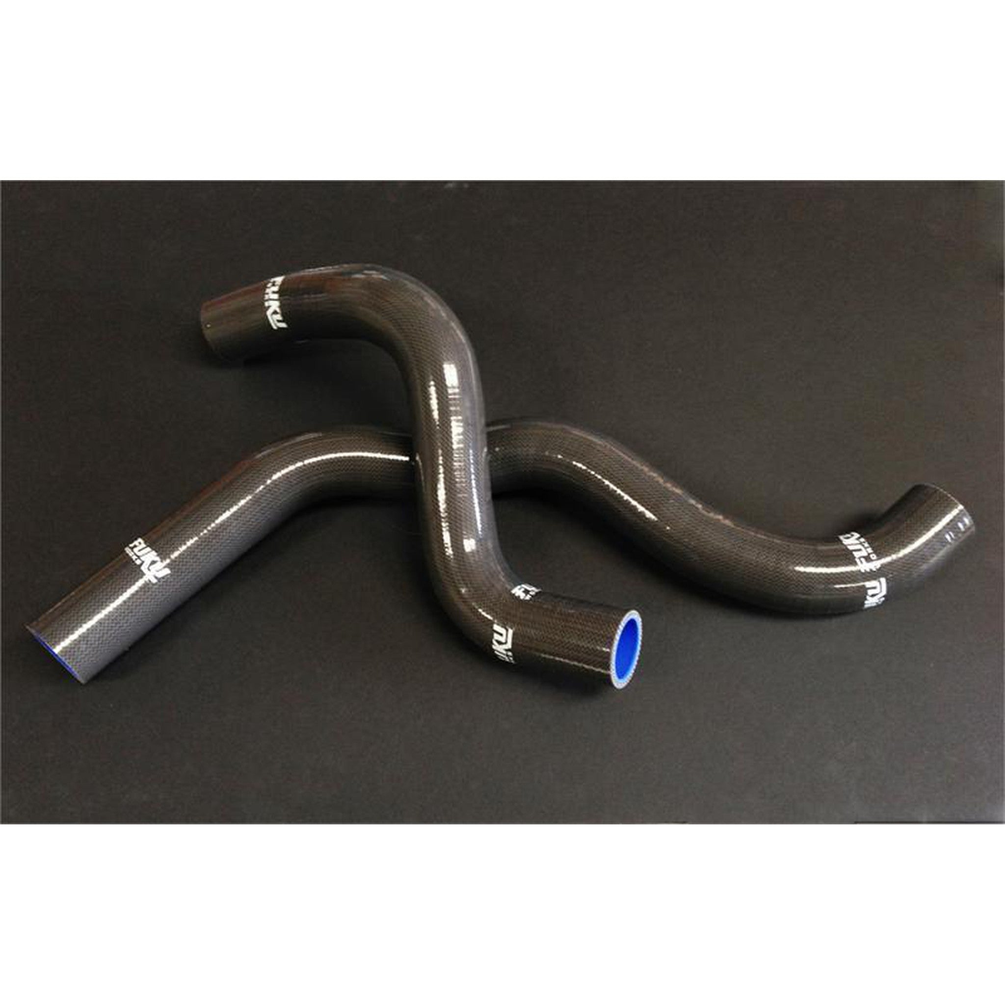Fuku Works Black Radiator Hose Kit Mitsubishi EVO 8 & 9 2003-2006