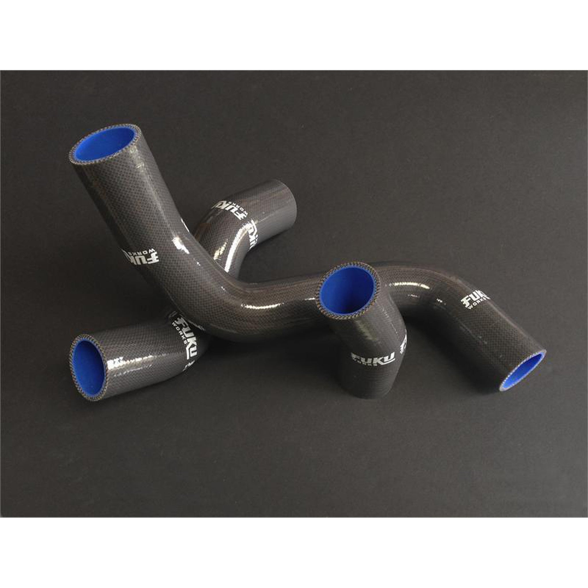 Fuku Works Black Radiator Hose Kit Scion FR-S 2013-2016 / Subaru BRZ 2013-2020