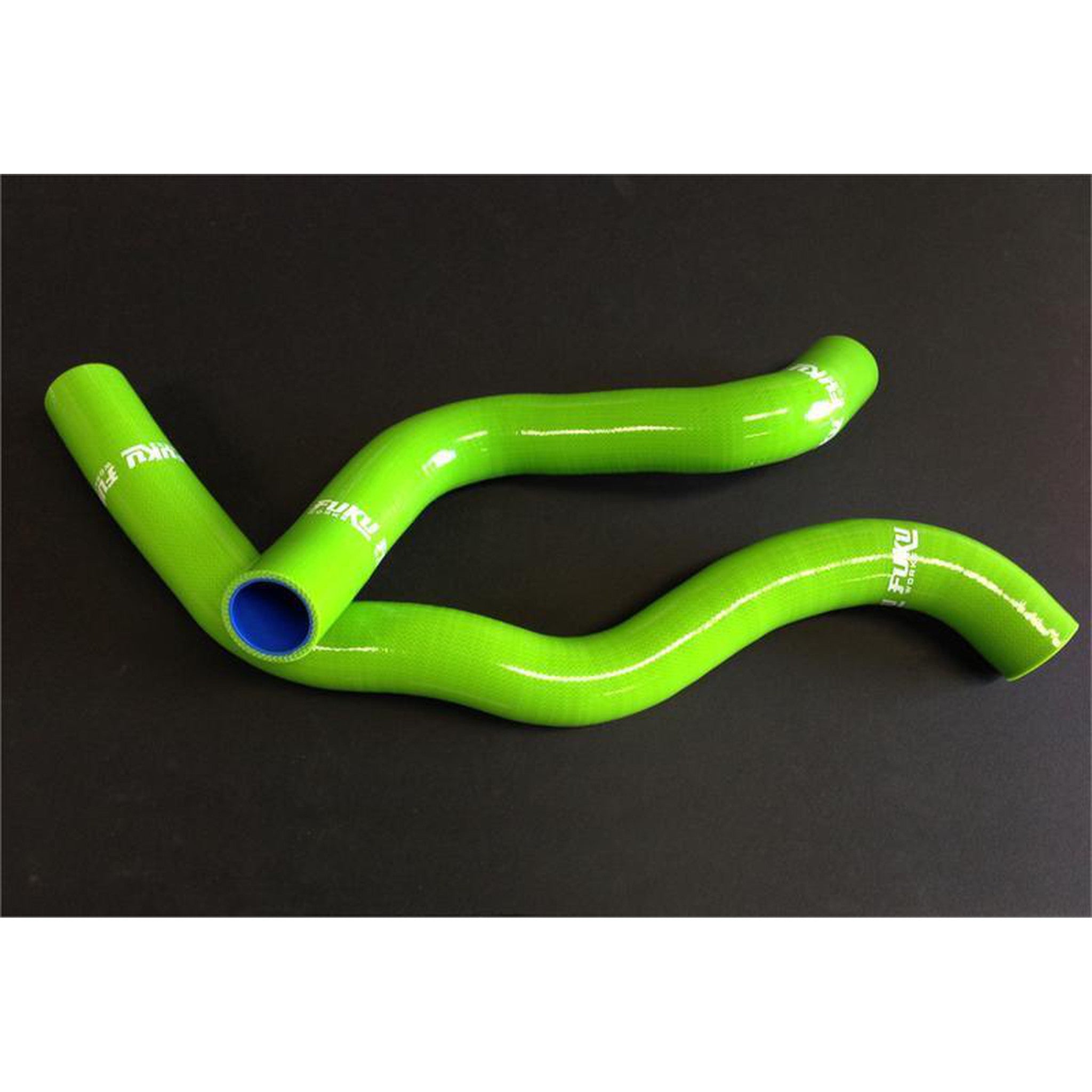 Fuku Works Green Radiator Hose Kit Mitsubishi EVO 8 & 9 2003-2006