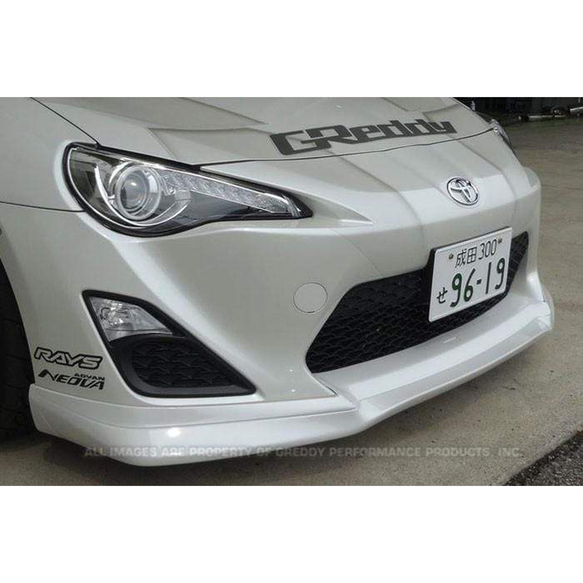 GReddy GRacer Aero-Style Hard Urethane Front Lip Spoiler FR GReddy GRacer Aero-Style Hard Urethane Front Lip Spoiler FR