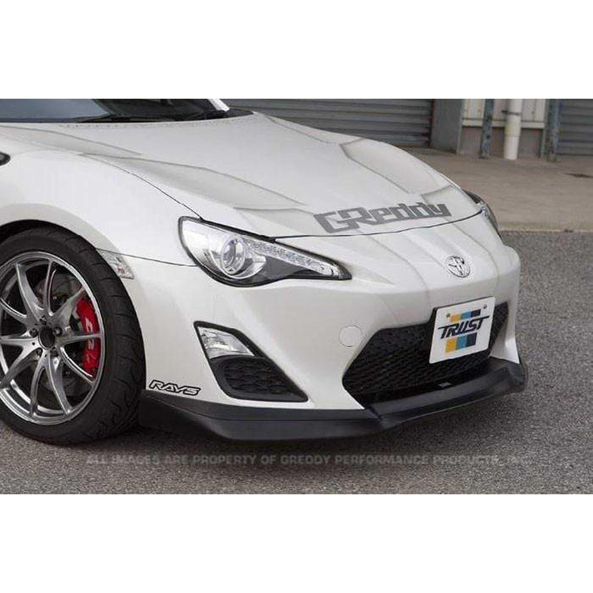 GReddy GRacer Aero-Style Hard Urethane Front Lip Spoiler Scion FR-S 2013-2016