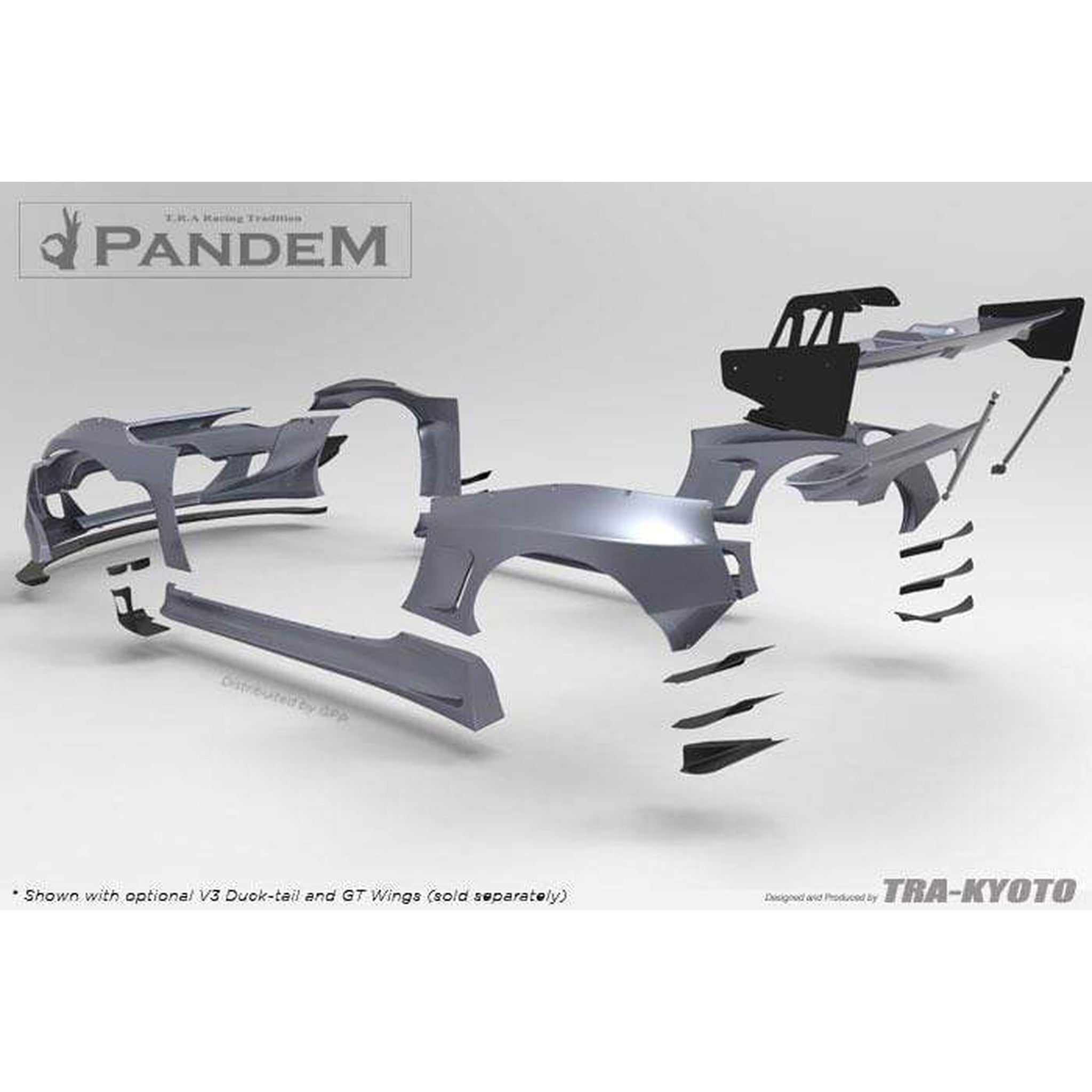 GReddy Pandem V3 Aero Kit without Wings Toyota 86 / Scion FR-S / Subaru BRZ