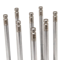 GSC P-D Chrome Polished Super Alloy Exhaust Valve - 31.5mm Head(+1mm) - SET 8 - 4G63T Evo1-9 / DSM
